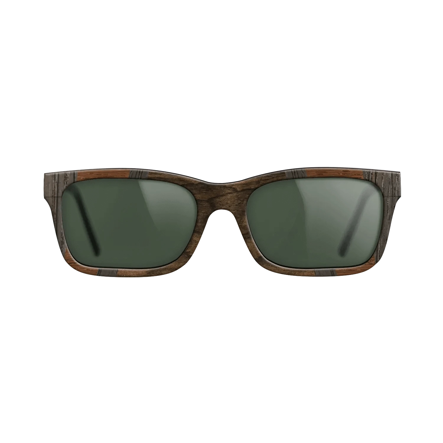 Ziricote Dark Quartered,Wenge,Walnut: Straight Grain,Fumed Oak: Recursive - The Sage - Rectangle - 1586 - SIRIS wood optic