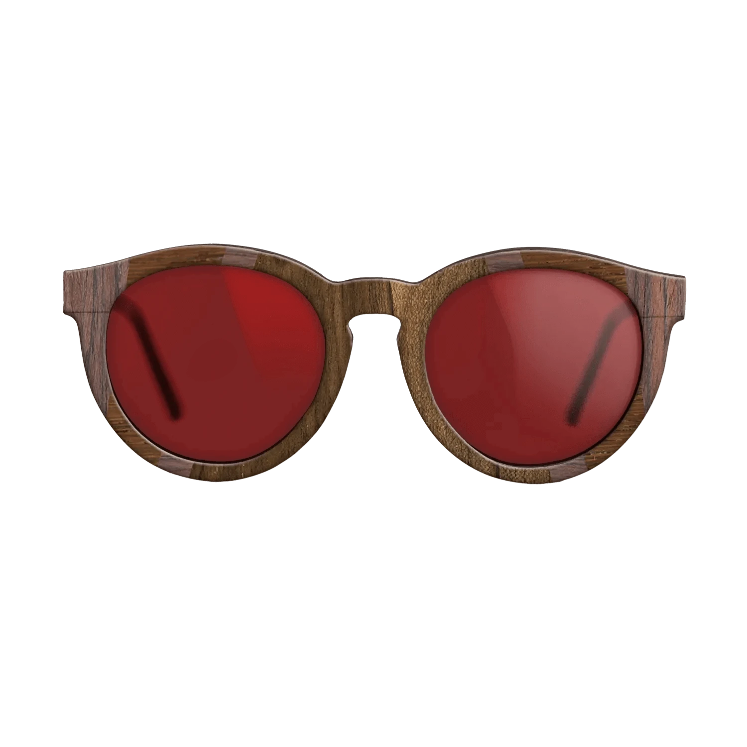 Walnut: Straight Grain,Ziricote Light Quartered,Wenge,Rosewood Reconstituted: Recursive - The Rebel - Round - 908 - SIRIS wood optic