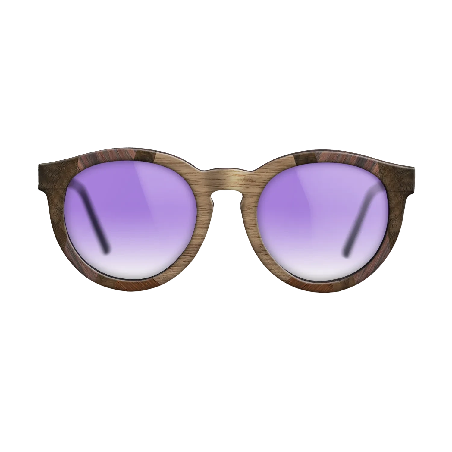 Walnut: Straight Grain,Wenge,Rosewood Reconstituted,Walnut Burl,Ziricote Dark Quartered: Recursive - The Rebel - Round - 1656 - SIRIS wood optic