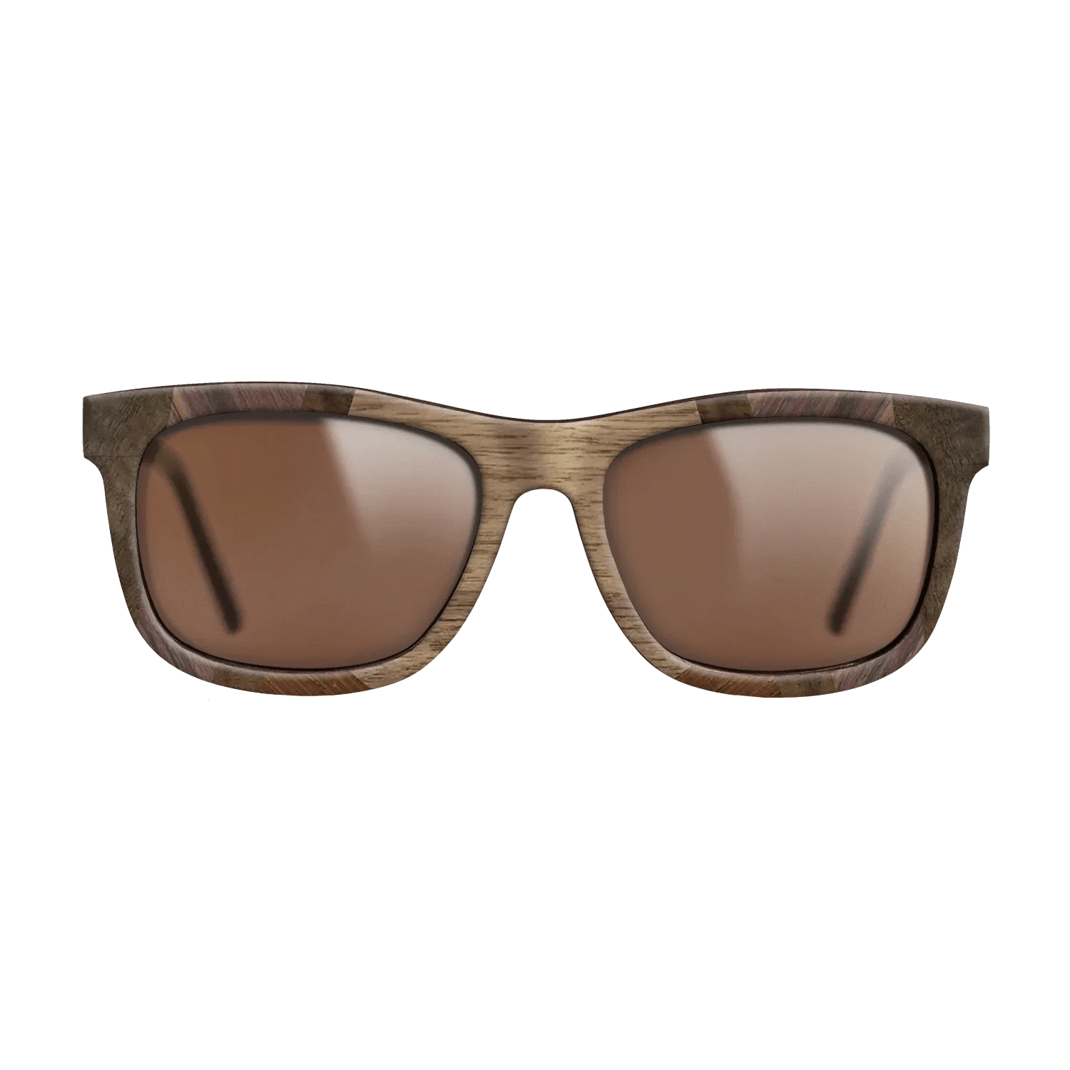 Walnut: Straight Grain,Wenge,Rosewood Reconstituted,Walnut Burl,Ziricote Dark Quartered: Recursive - The Hero - Square - 1656 - SIRIS wood optic