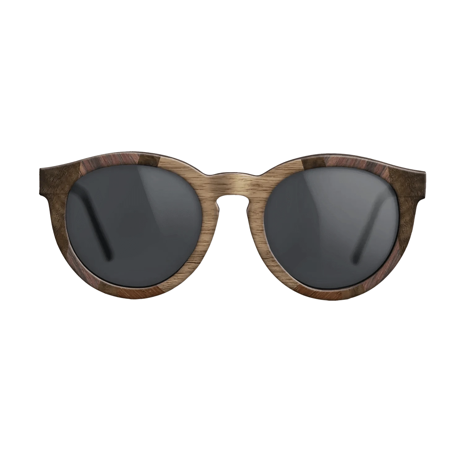 Walnut: Straight Grain,Wenge,Rosewood Reconstituted,Walnut Burl,Ziricote Dark Quartered: Recursive - The Rebel - Round - 1656 - SIRIS wood optic