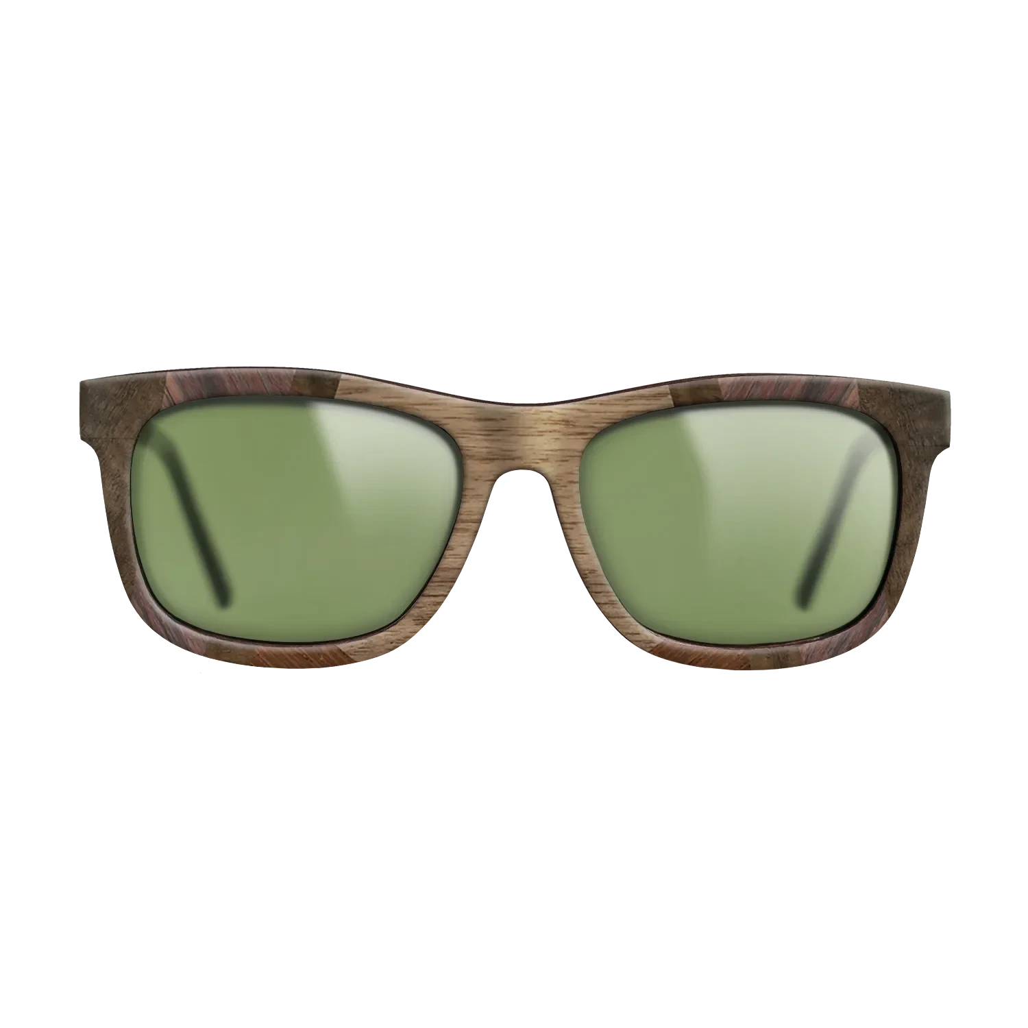 Walnut: Straight Grain,Wenge,Rosewood Reconstituted,Walnut Burl,Ziricote Dark Quartered: Recursive - The Hero - Square - 1656 - SIRIS wood optic