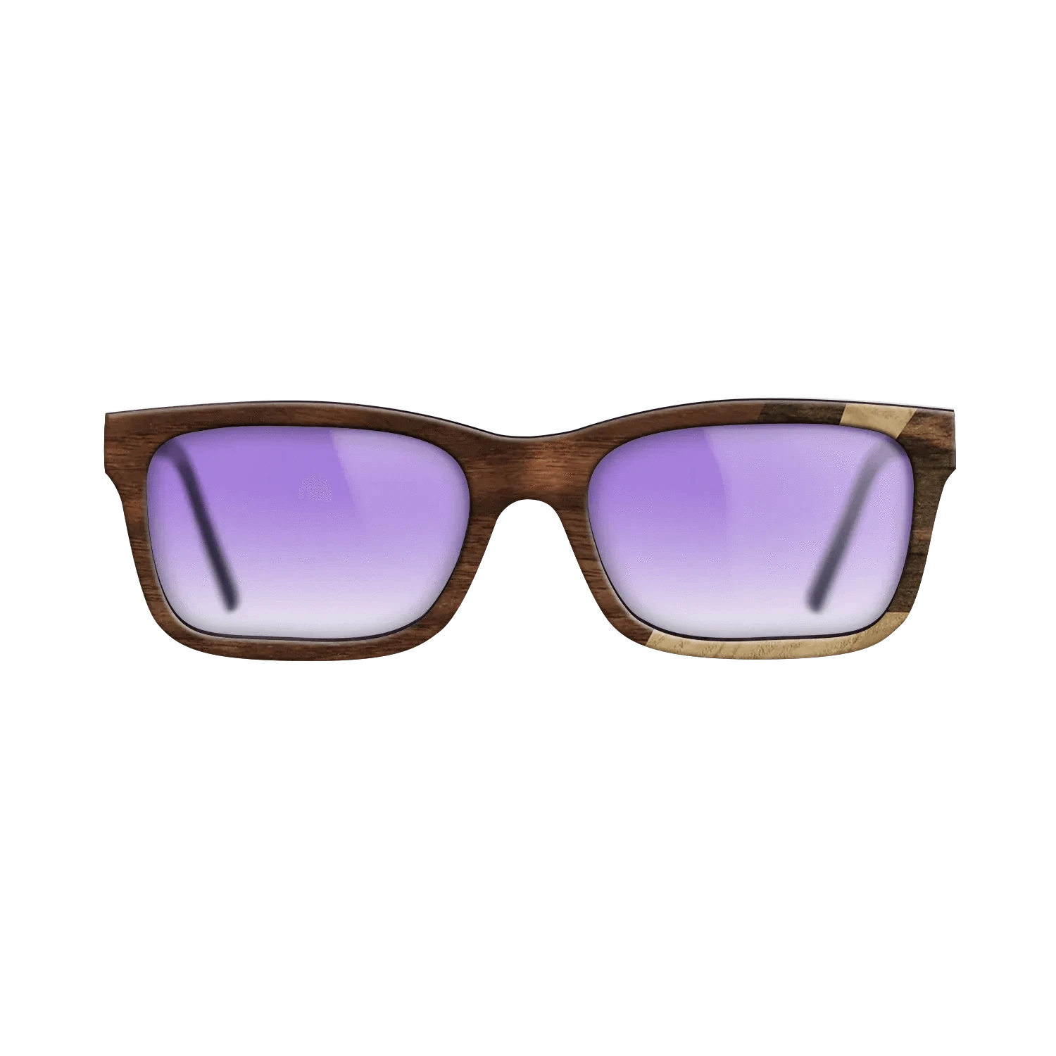 Ziricote Dark Quartered,Olive Burl,Walnut Claro Light,Walnut Claro Dark: Fractal - The Sage - Rectangle - 1678 - SIRIS wood optic