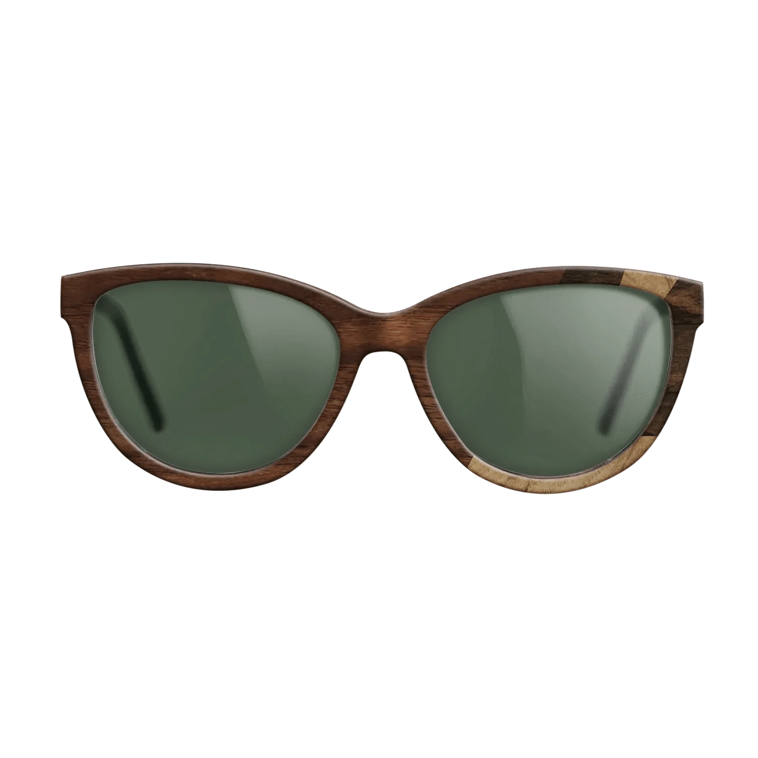 Ziricote Dark Quartered,Olive Burl,Walnut Claro Light,Walnut Claro Dark: Fractal - The Maiden - Cat - 1678 - SIRIS wood optic