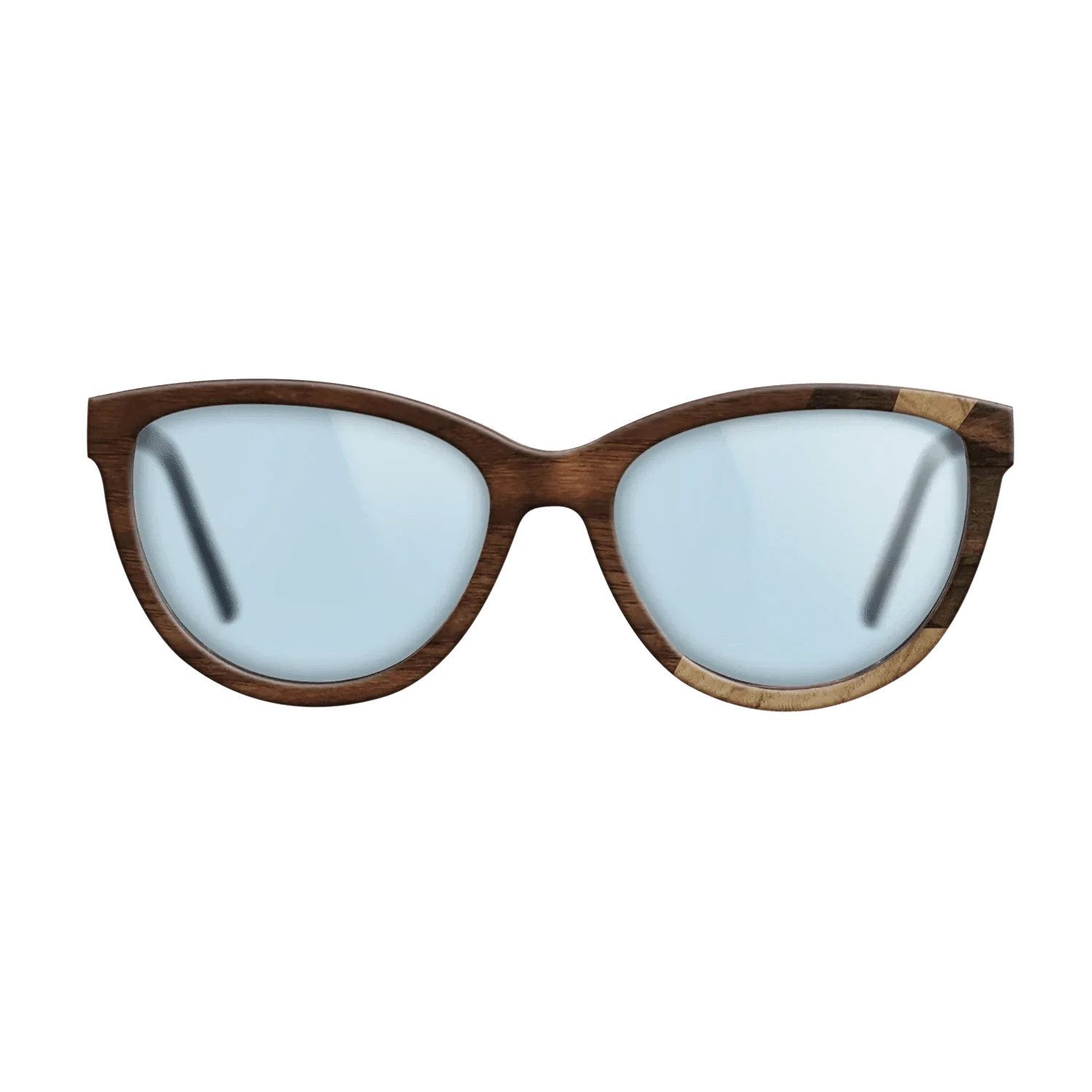 Ziricote Dark Quartered,Olive Burl,Walnut Claro Light,Walnut Claro Dark: Fractal - The Maiden - Cat - 1678 - SIRIS wood optic
