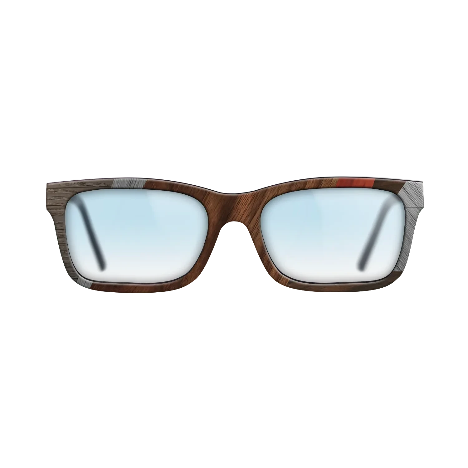 Poplar Dyed: Red,Ziricote Dark Quartered,Fumed Oak,Poplar Dyed: Grey,Walnut Claro Dark,Walnut Claro Light: Fractal - The Sage - Rectangle - 1539 - SIRIS wood optic