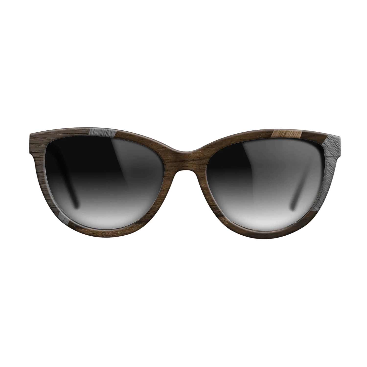 Ziricote Dark Quartered,Poplar Dyed: Grey,Walnut: Straight Grain,Walnut Claro Light: Mosaic - The Maiden - Cat - 1648 - SIRIS wood optic