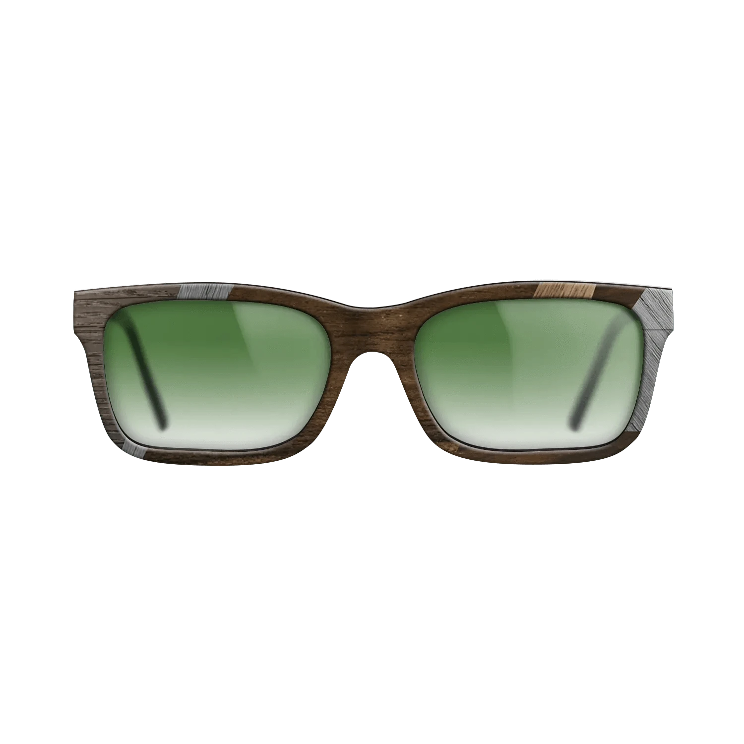 Ziricote Dark Quartered,Poplar Dyed: Grey,Walnut: Straight Grain,Walnut Claro Light: Mosaic - The Sage - Rectangle - 1648 - SIRIS wood optic