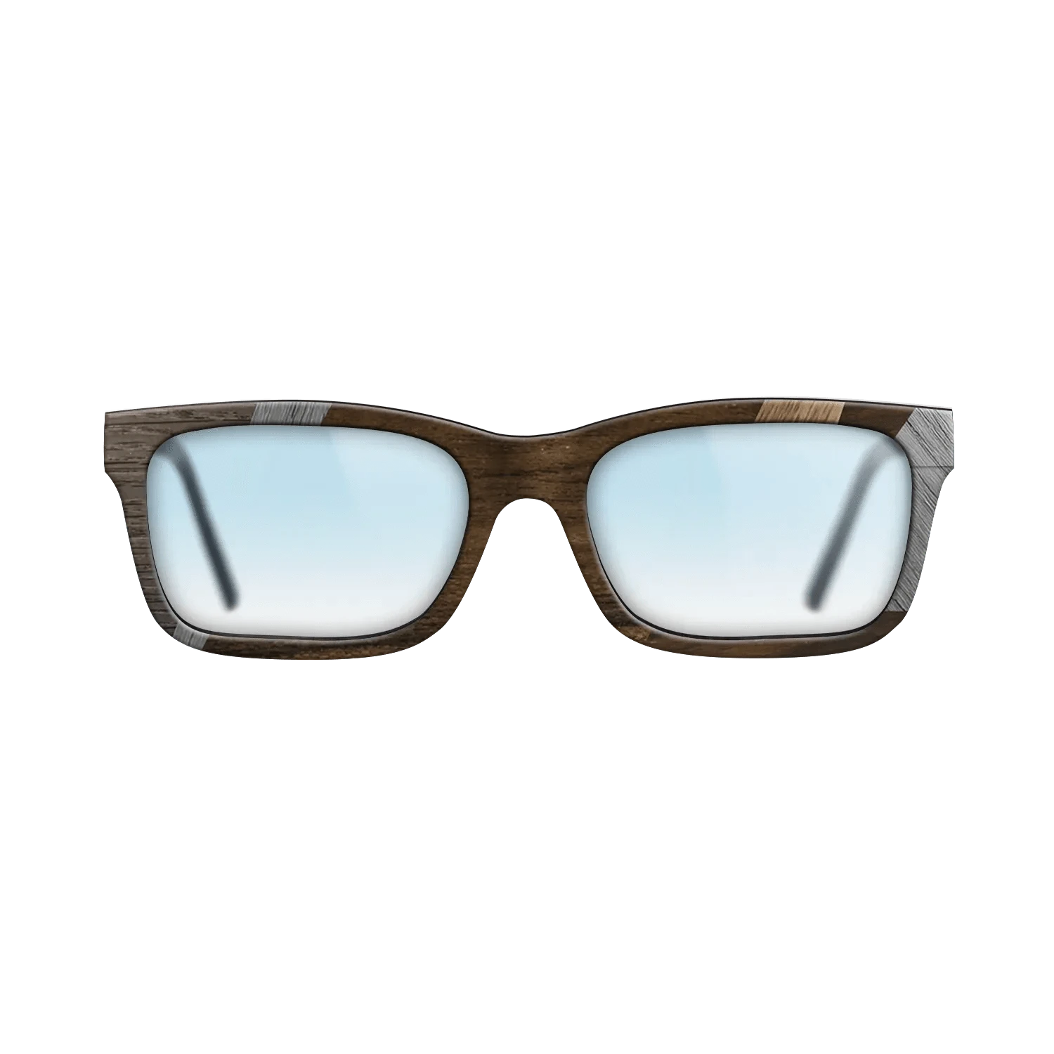Ziricote Dark Quartered,Poplar Dyed: Grey,Walnut: Straight Grain,Walnut Claro Light: Mosaic - The Sage - Rectangle - 1648 - SIRIS wood optic