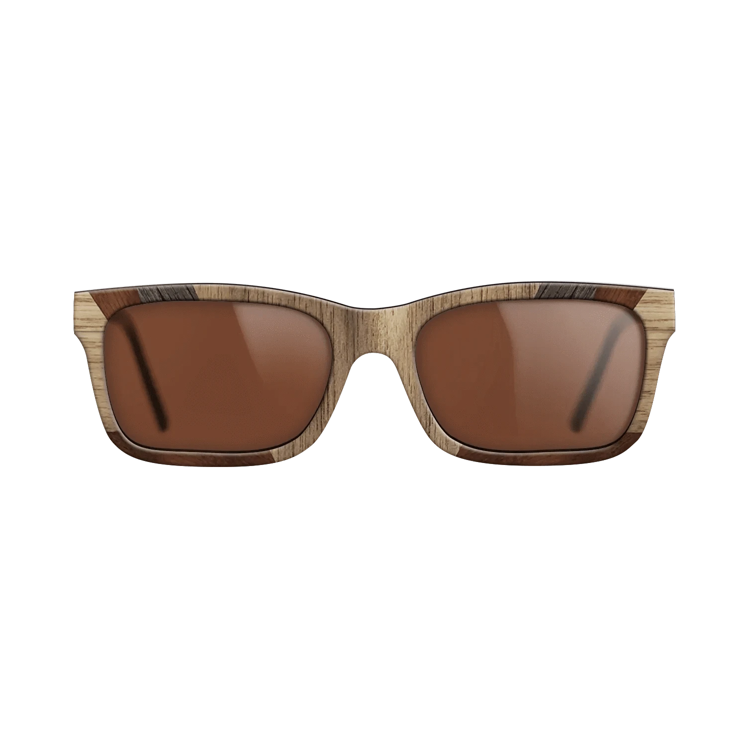 Walnut: Straight Grain,Fumed Oak,Wenge: Recursive - The Sage - Rectangle - 1234 - SIRIS wood optic