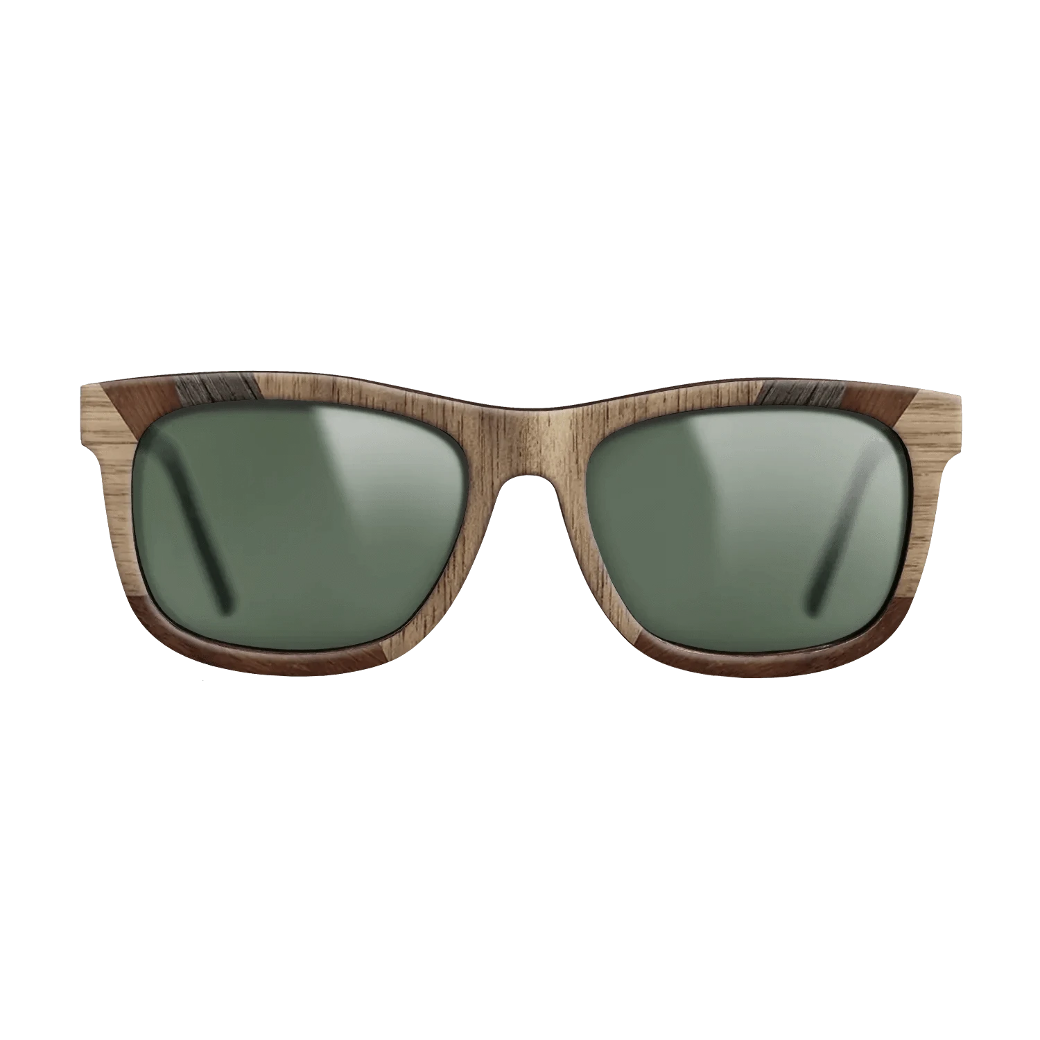 Walnut: Straight Grain,Fumed Oak,Wenge: Recursive - The Hero - Square - 1234 - SIRIS wood optic