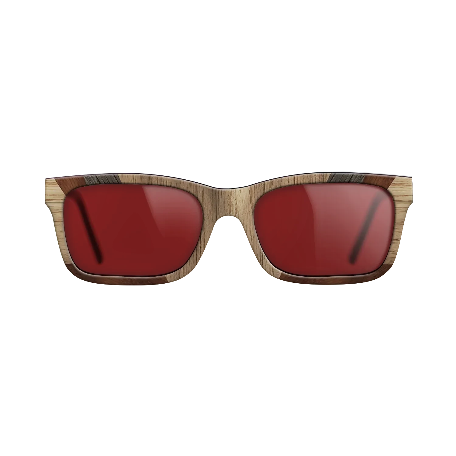Walnut: Straight Grain,Fumed Oak,Wenge: Recursive - The Sage - Rectangle - 1234 - SIRIS wood optic