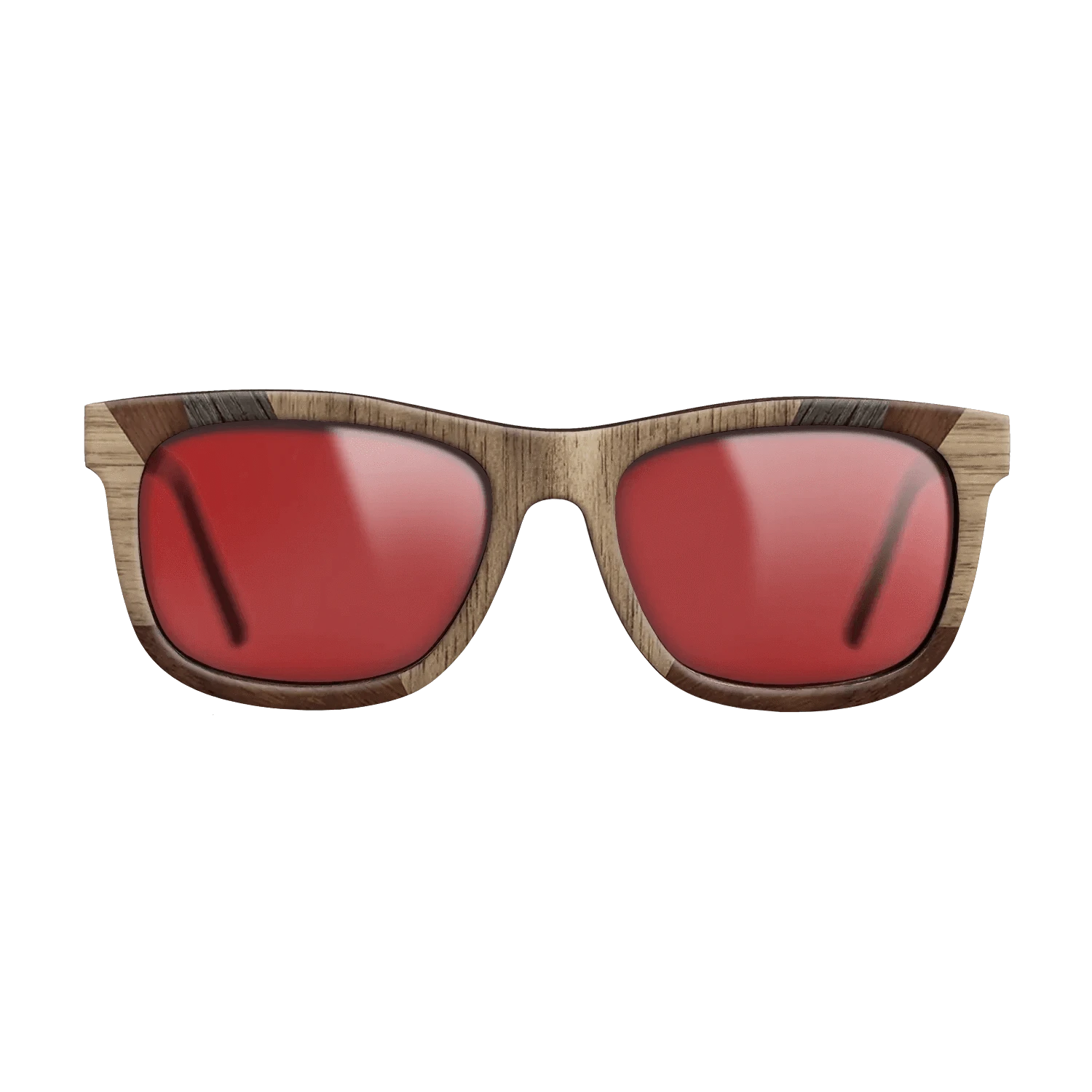 Walnut: Straight Grain,Fumed Oak,Wenge: Recursive - The Hero - Square - 1234 - SIRIS wood optic