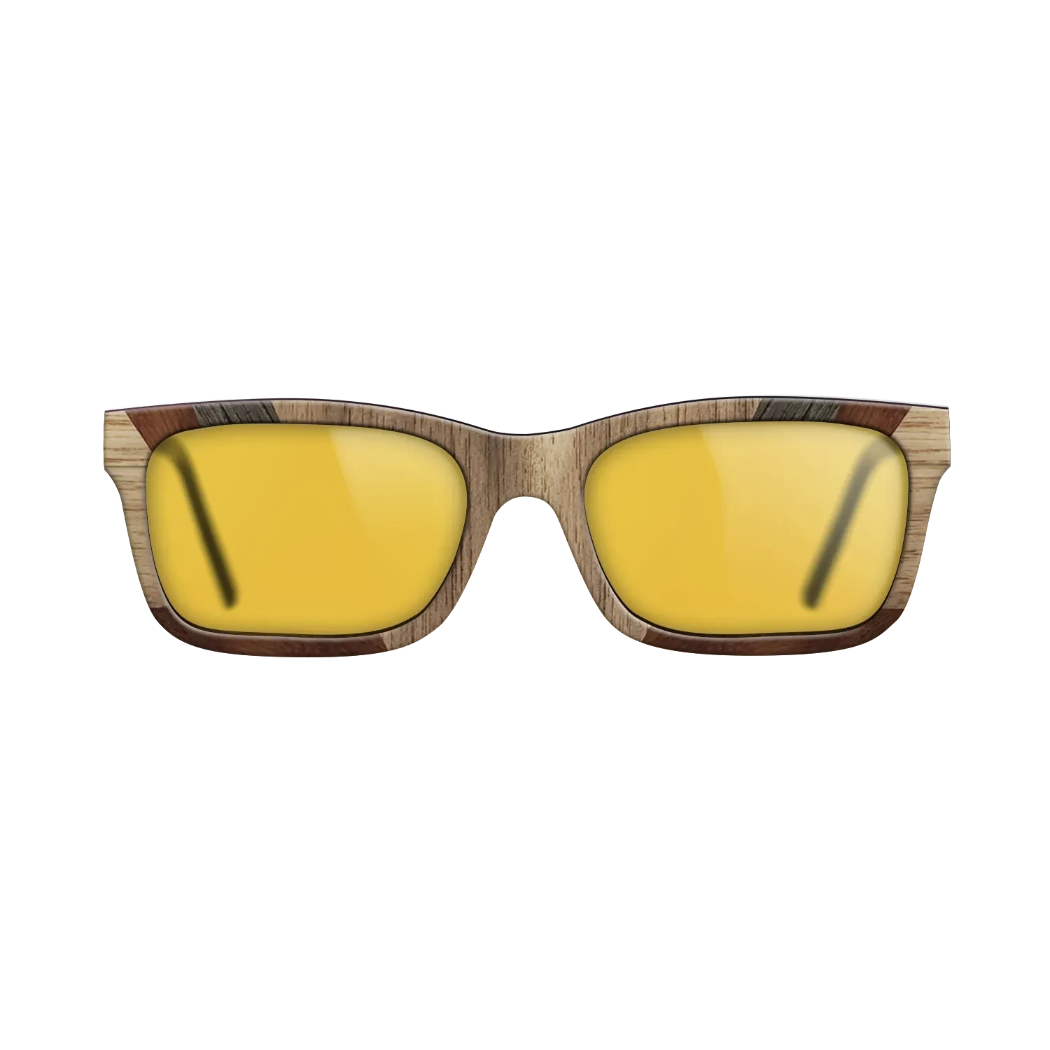 Walnut: Straight Grain,Fumed Oak,Wenge: Recursive - The Sage - Rectangle - 1234 - SIRIS wood optic