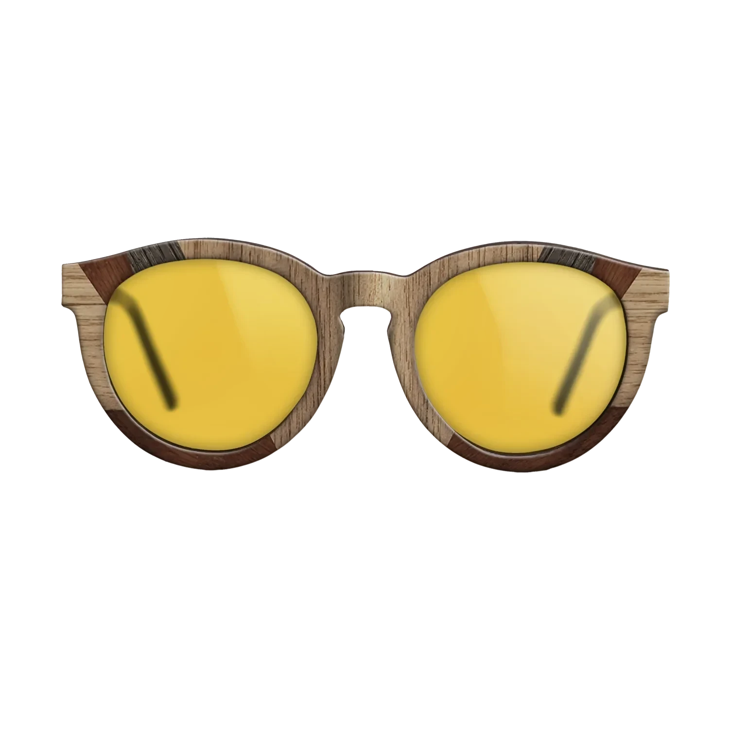 Walnut: Straight Grain,Fumed Oak,Wenge: Recursive - The Rebel - Round - 1234 - SIRIS wood optic