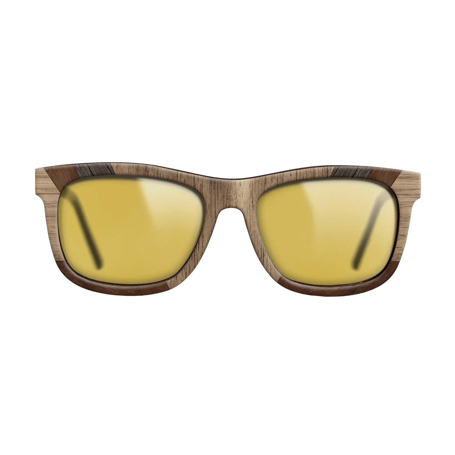Walnut: Straight Grain,Fumed Oak,Wenge: Recursive - The Hero - Square - 1234 - SIRIS wood optic
