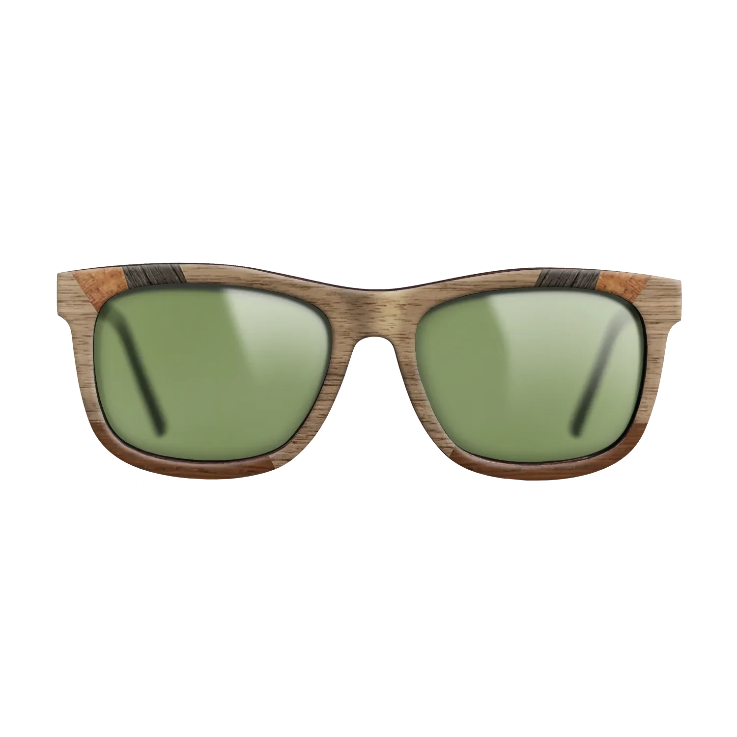 Walnut: Straight Grain,Fumed Oak,Koa,Wenge: Recursive - The Hero - Square - 1571 - SIRIS wood optic