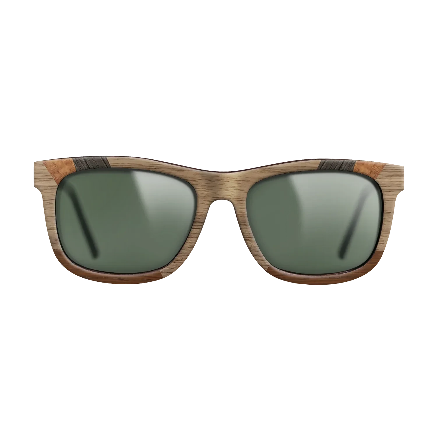 Walnut: Straight Grain,Fumed Oak,Koa,Wenge: Recursive - The Hero - Square - 1571 - SIRIS wood optic