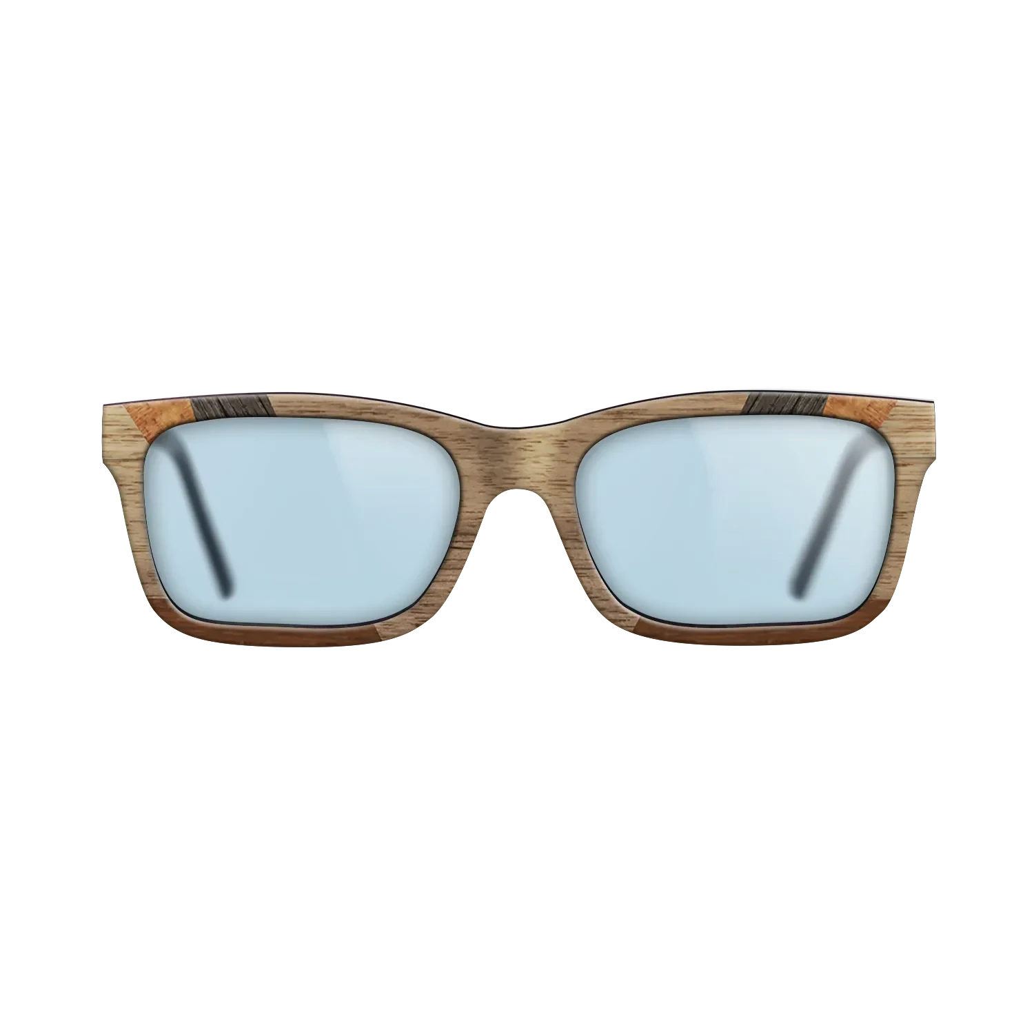 Walnut: Straight Grain,Fumed Oak,Koa,Wenge: Recursive - The Sage - Rectangle - 1571 - SIRIS wood optic