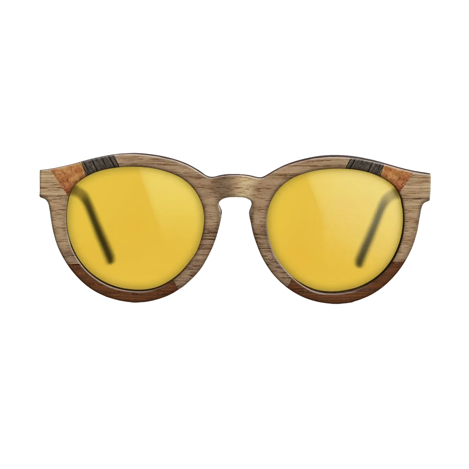 Walnut: Straight Grain,Fumed Oak,Koa,Wenge: Recursive - The Rebel - Round - 1571 - SIRIS wood optic
