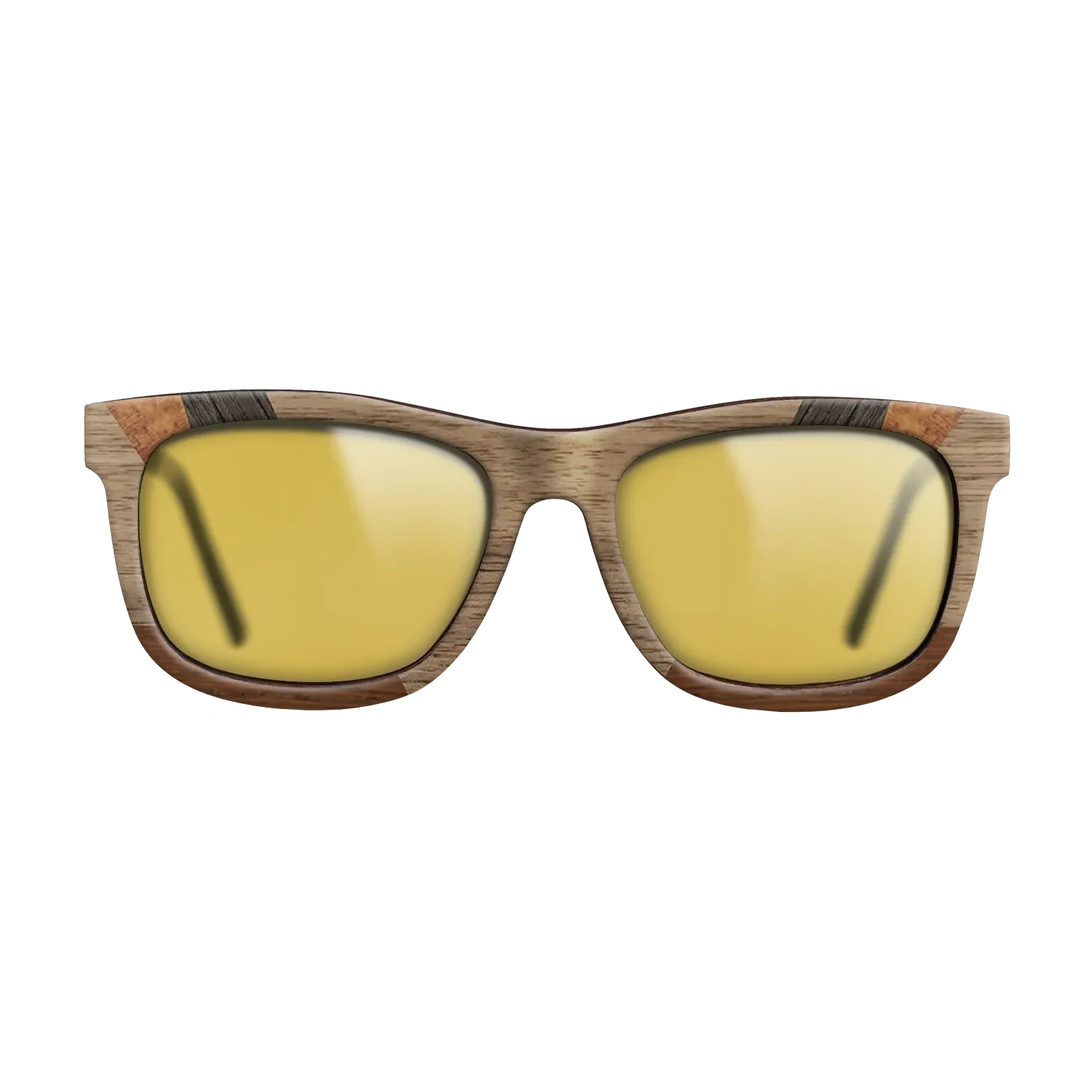 Walnut: Straight Grain,Fumed Oak,Koa,Wenge: Recursive - The Hero - Square - 1571 - SIRIS wood optic