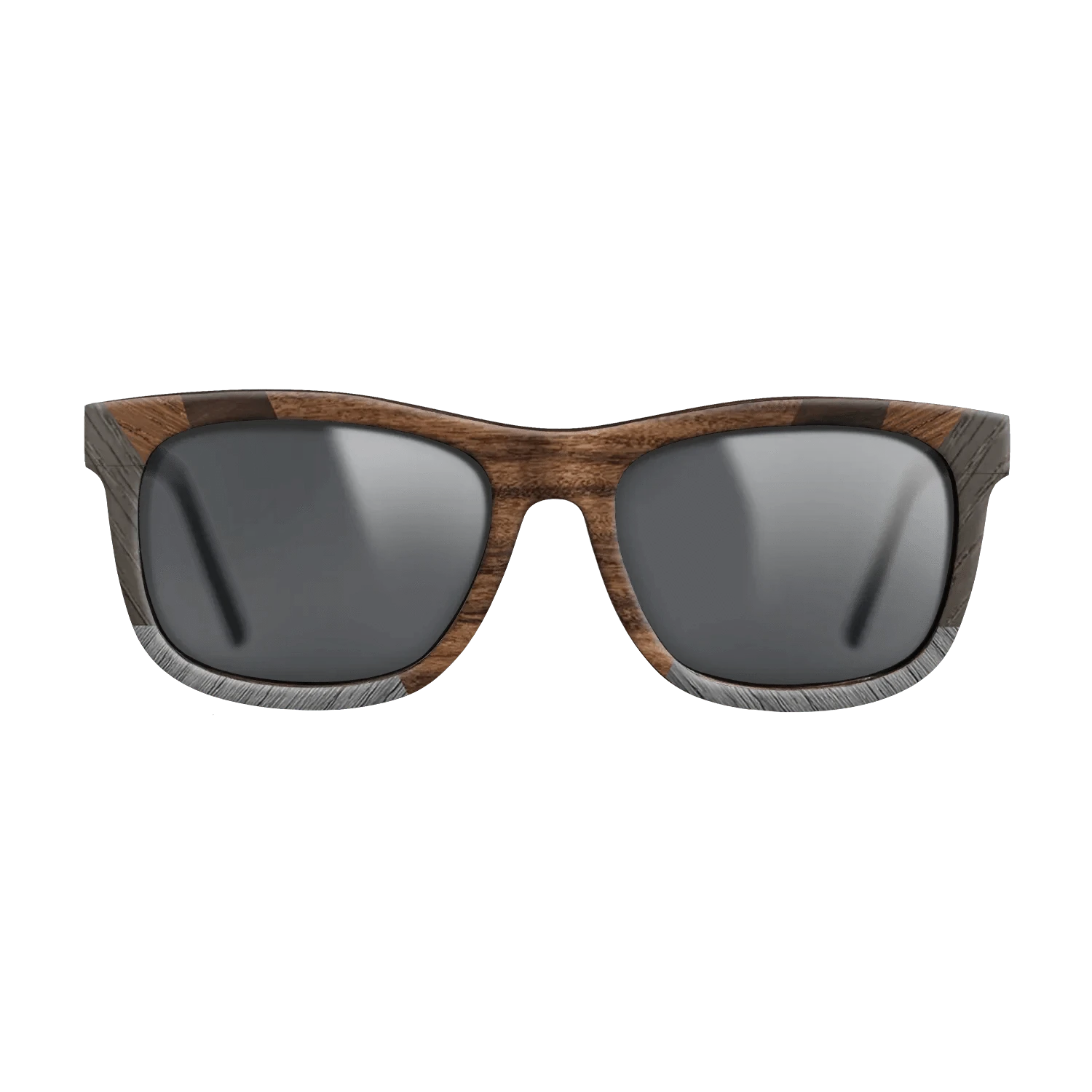 Santos Rosewood Dark,Fumed Oak,Poplar Dyed: Grey,Ziricote Dark Quartered: Recursive - The Hero - Square - 734 - SIRIS wood optic