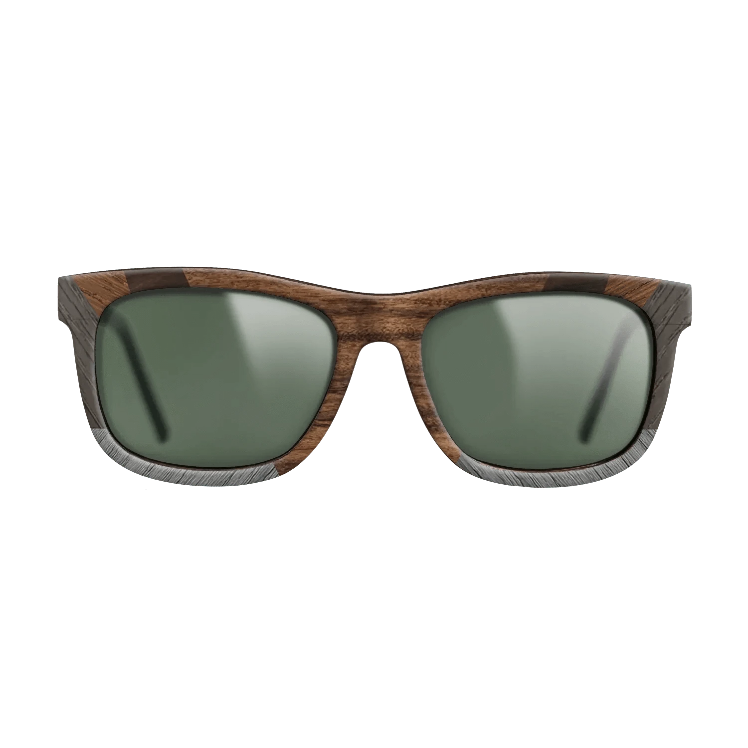 Santos Rosewood Dark,Fumed Oak,Poplar Dyed: Grey,Ziricote Dark Quartered: Recursive - The Hero - Square - 734 - SIRIS wood optic