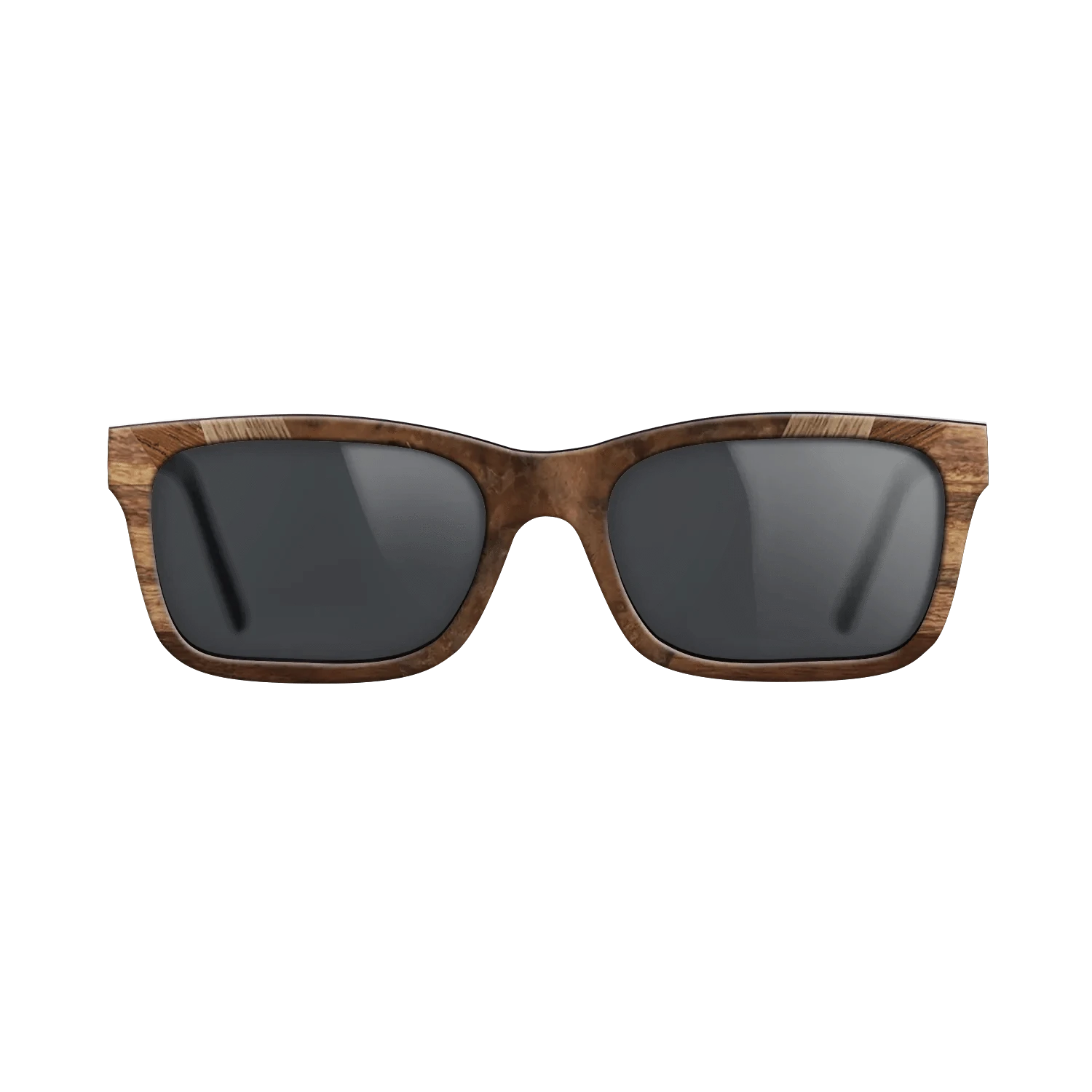 Walnut Burl,Walnut: Straight Grain,Santos Rosewood Dark,Walnut Claro Dark,Poplar Dyed: Grey: Recursive - The Sage - Rectangle - 1868 - SIRIS wood optic
