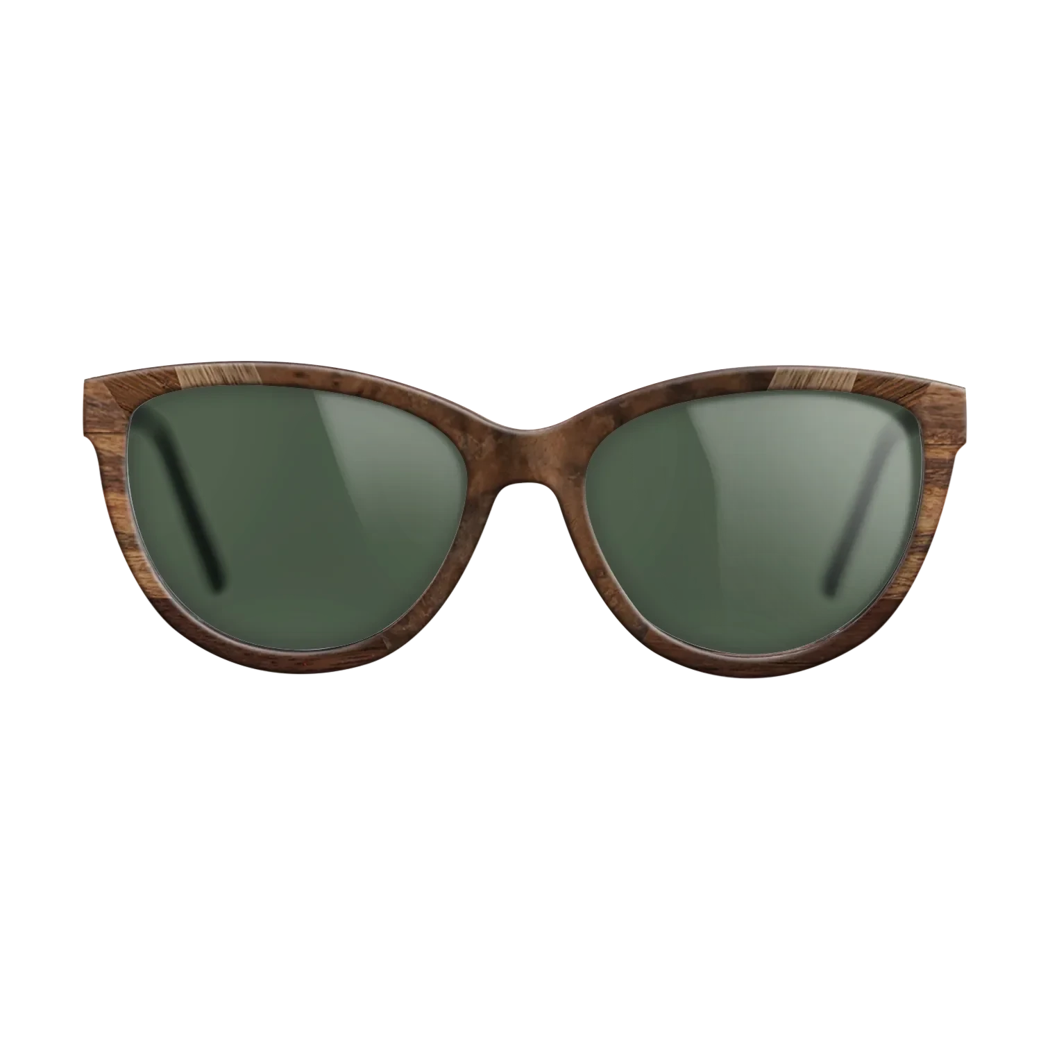 Walnut Burl,Walnut: Straight Grain,Santos Rosewood Dark,Walnut Claro Dark,Poplar Dyed: Grey: Recursive - The Maiden - Cat - 1868 - SIRIS wood optic