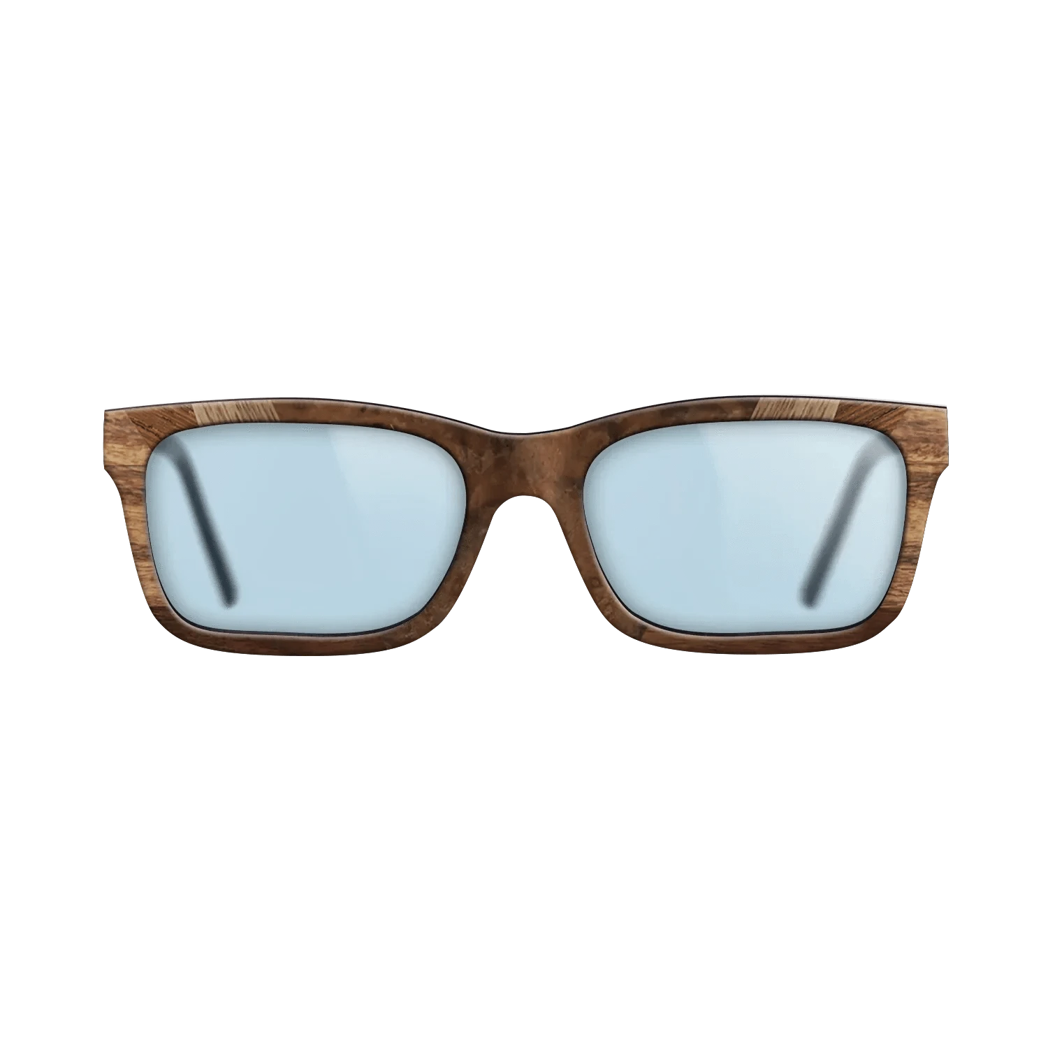 Walnut Burl,Walnut: Straight Grain,Santos Rosewood Dark,Walnut Claro Dark,Poplar Dyed: Grey: Recursive - The Sage - Rectangle - 1868 - SIRIS wood optic