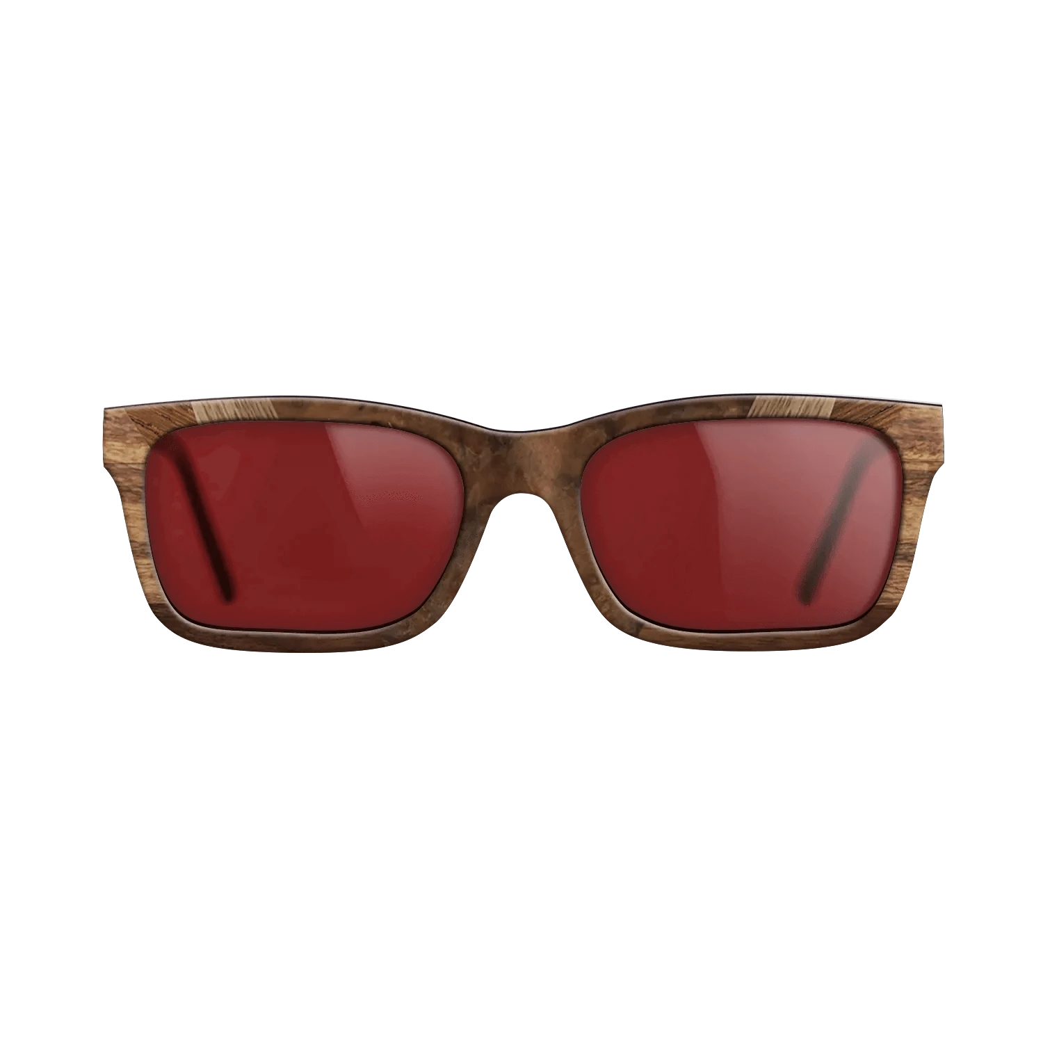 Walnut Burl,Walnut: Straight Grain,Santos Rosewood Dark,Walnut Claro Dark,Poplar Dyed: Grey: Recursive - The Sage - Rectangle - 1868 - SIRIS wood optic