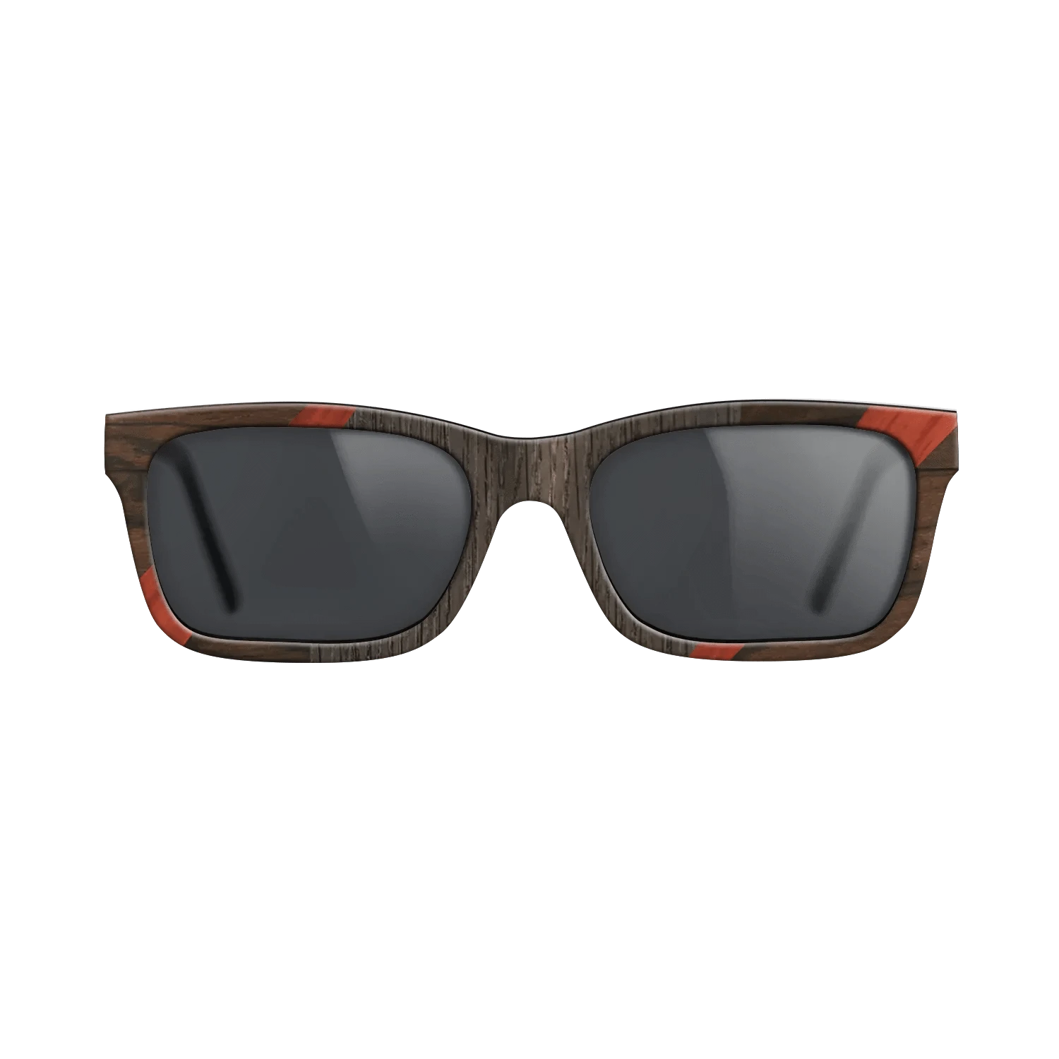 Ziricote Dark Quartered,Poplar Dyed: Red,Fumed Oak,Santos Rosewood Dark: Recursive - The Sage - Rectangle - 753 - SIRIS wood optic