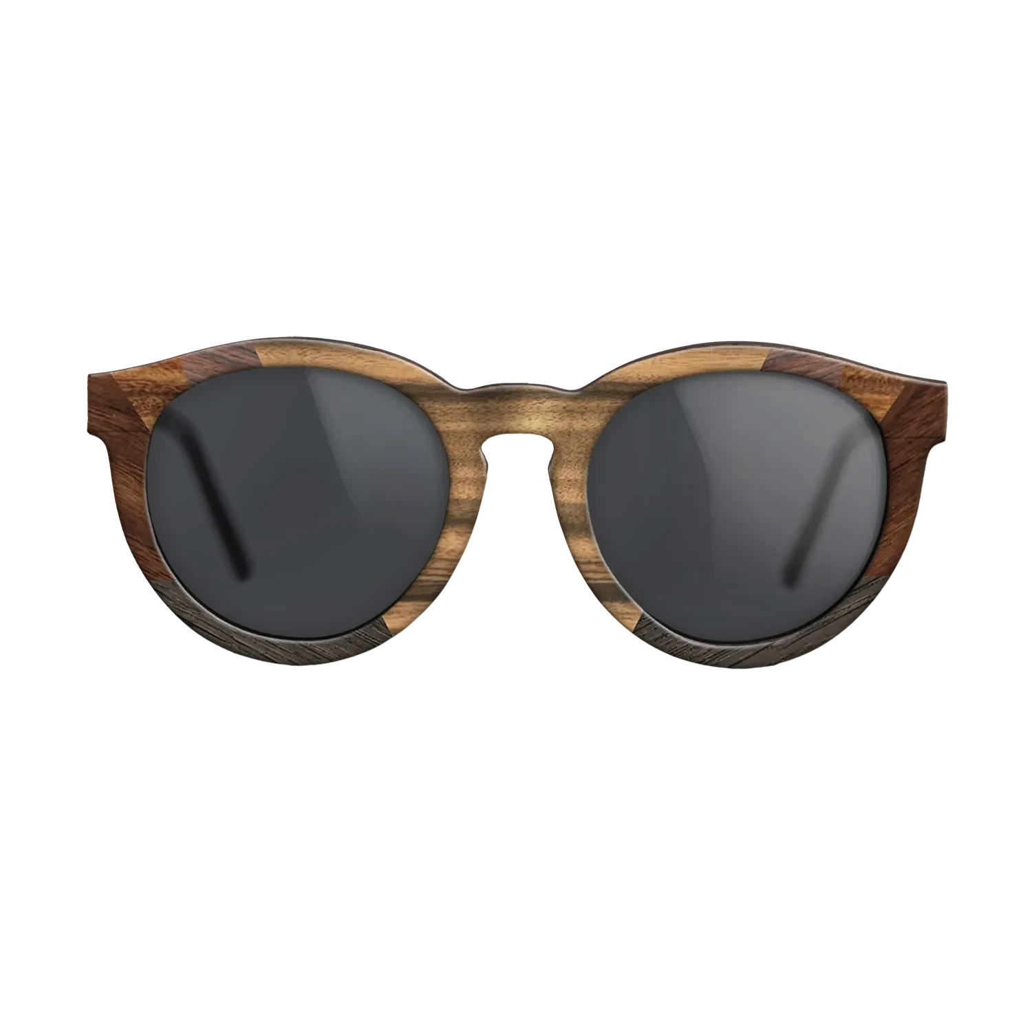 Rosewood Reconstituted,Louro Preto,Ziricote Dark Quartered,Fumed Oak,Santos Rosewood Dark: Recursive - The Rebel - Round - 895 - SIRIS wood optic