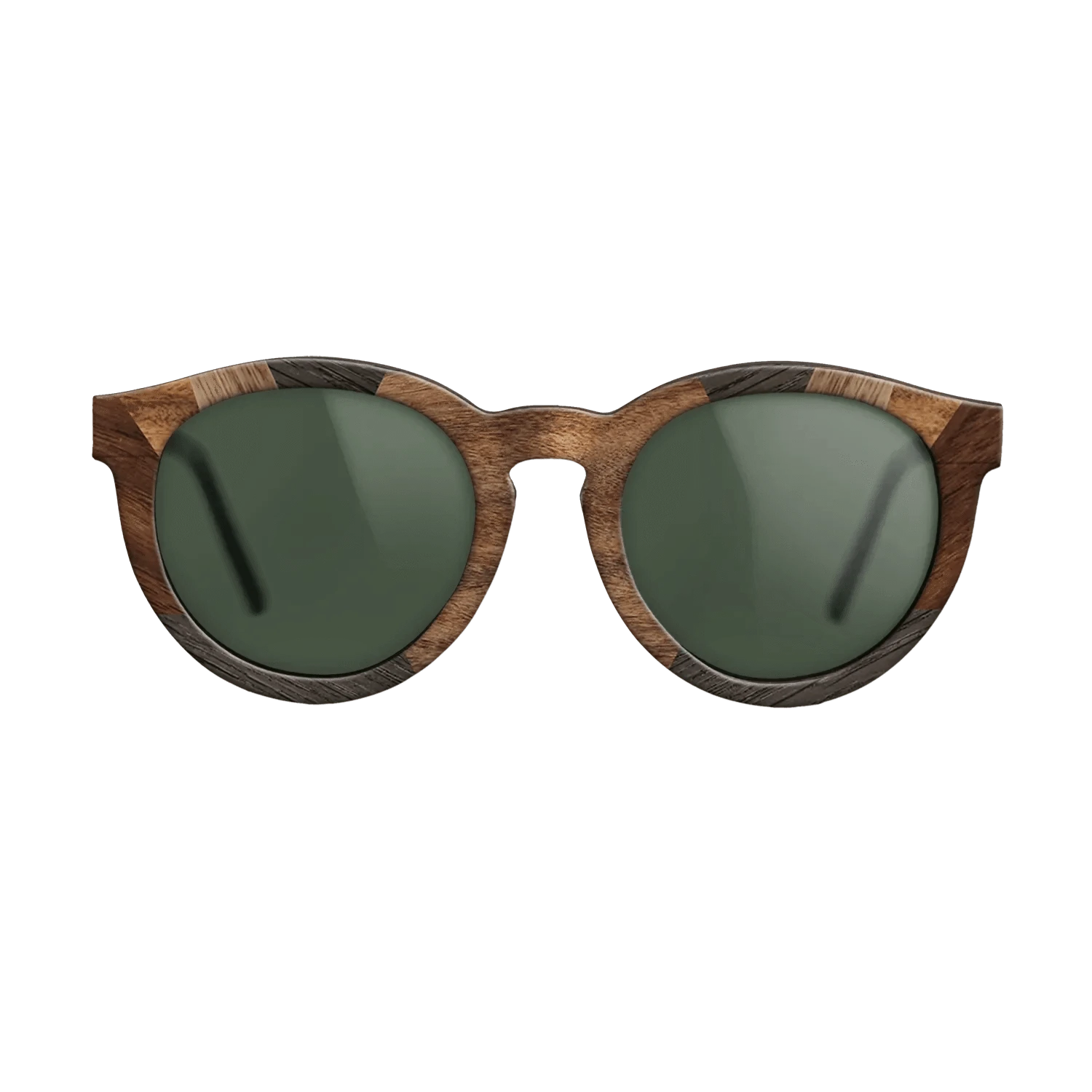 Walnut Claro Light,Fumed Oak,Walnut: Straight Grain,Ziricote Dark Quartered,Santos Rosewood Dark: Recursive - The Rebel - Round - 1529 - SIRIS wood optic