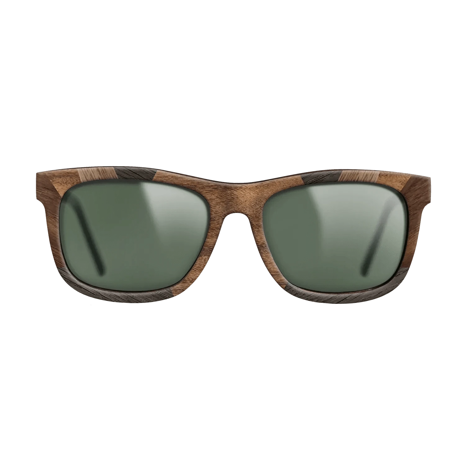 Walnut Claro Light,Fumed Oak,Walnut: Straight Grain,Ziricote Dark Quartered,Santos Rosewood Dark: Recursive - The Hero - Square - 1529 - SIRIS wood optic