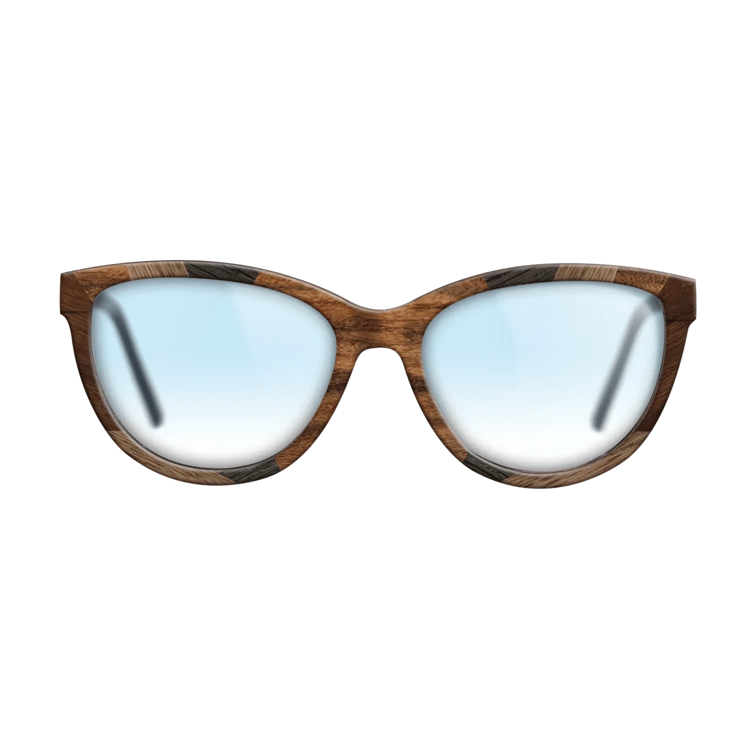 Santos Rosewood Dark,Fumed Oak,Walnut: Straight Grain,Kingwood: Recursive - The Maiden - Cat - 1938 - SIRIS wood optic