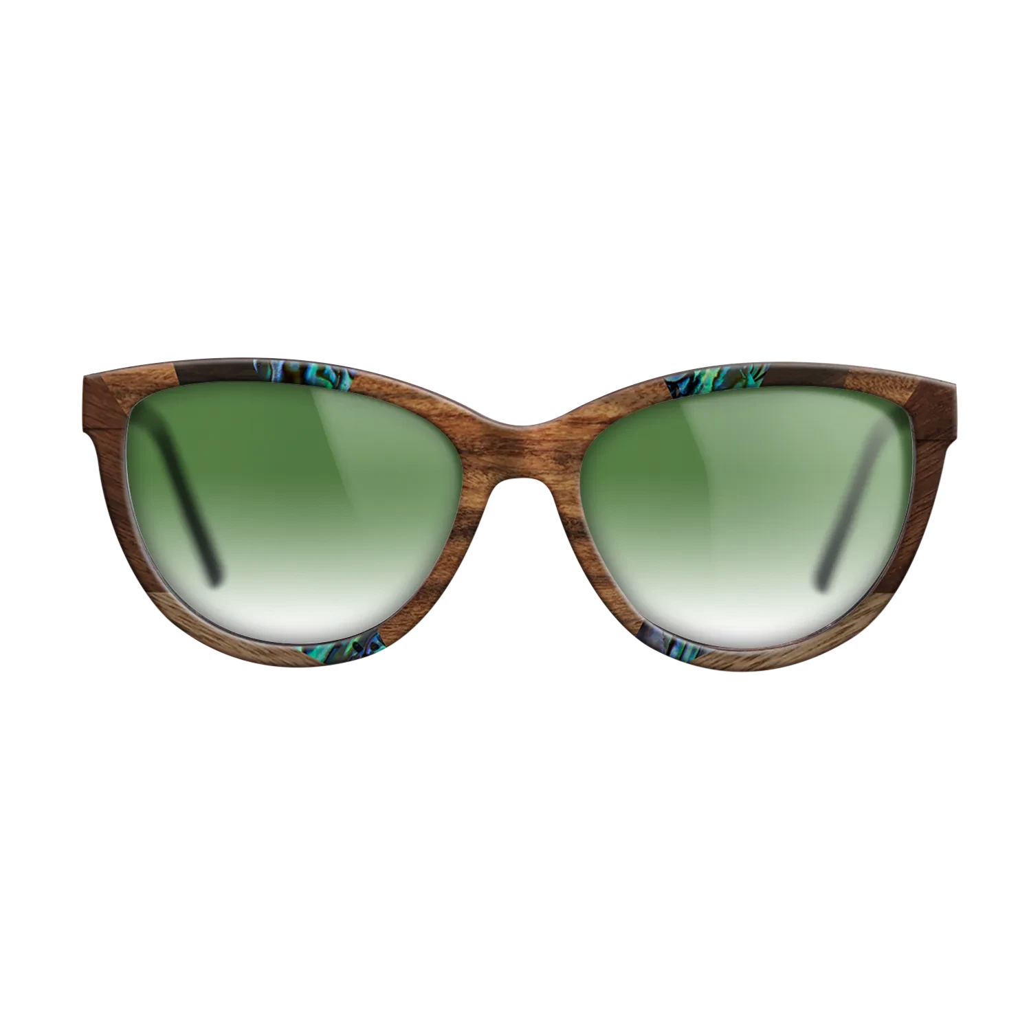 Santos Rosewood Dark,Fumed Oak,Abalone Shell,Ziricote Dark Quartered,Walnut: Straight Grain: Recursive - The Maiden - Cat - 853 - SIRIS wood optic