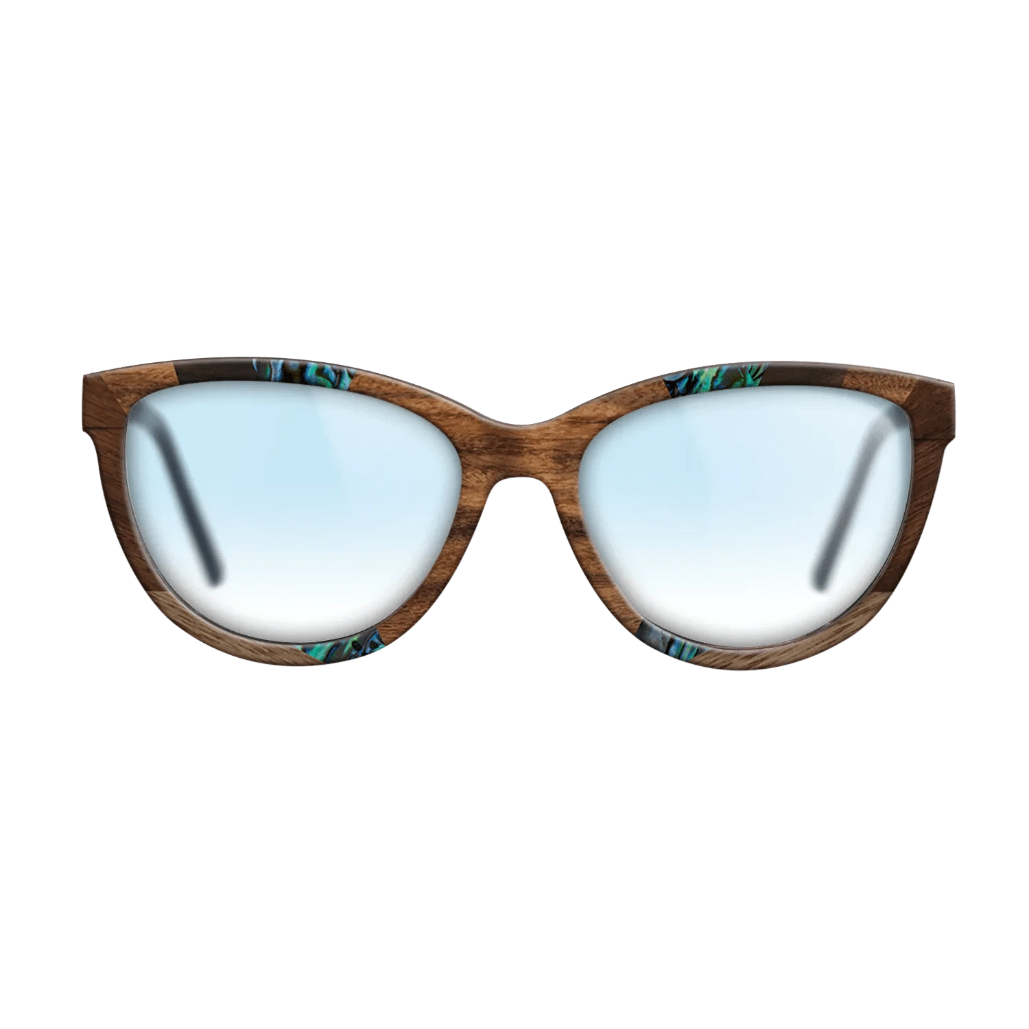 Santos Rosewood Dark,Fumed Oak,Abalone Shell,Ziricote Dark Quartered,Walnut: Straight Grain: Recursive - The Maiden - Cat - 853 - SIRIS wood optic