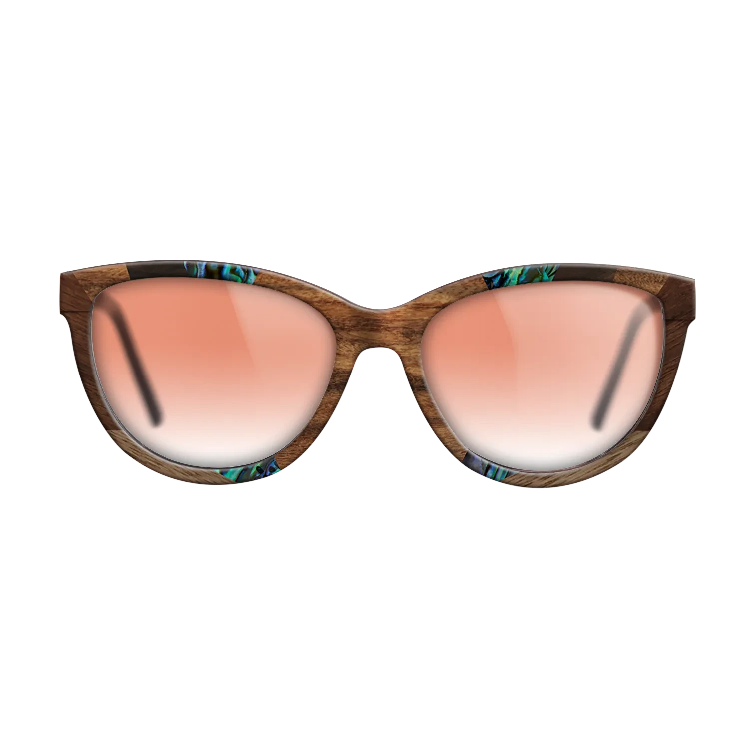 Santos Rosewood Dark,Fumed Oak,Abalone Shell,Ziricote Dark Quartered,Walnut: Straight Grain: Recursive - The Maiden - Cat - 853 - SIRIS wood optic