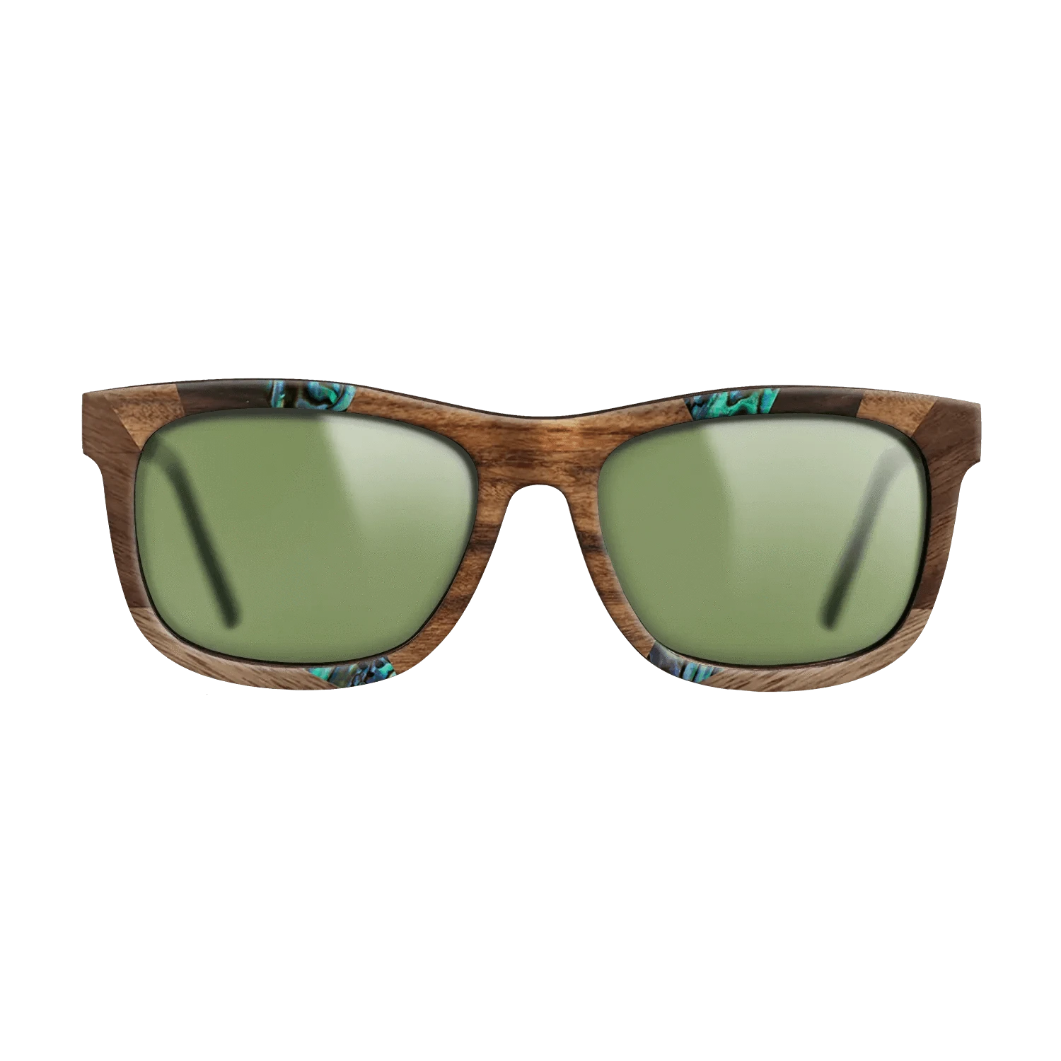 Santos Rosewood Dark,Fumed Oak,Abalone Shell,Ziricote Dark Quartered,Walnut: Straight Grain: Recursive - The Hero - Square - 853 - SIRIS wood optic