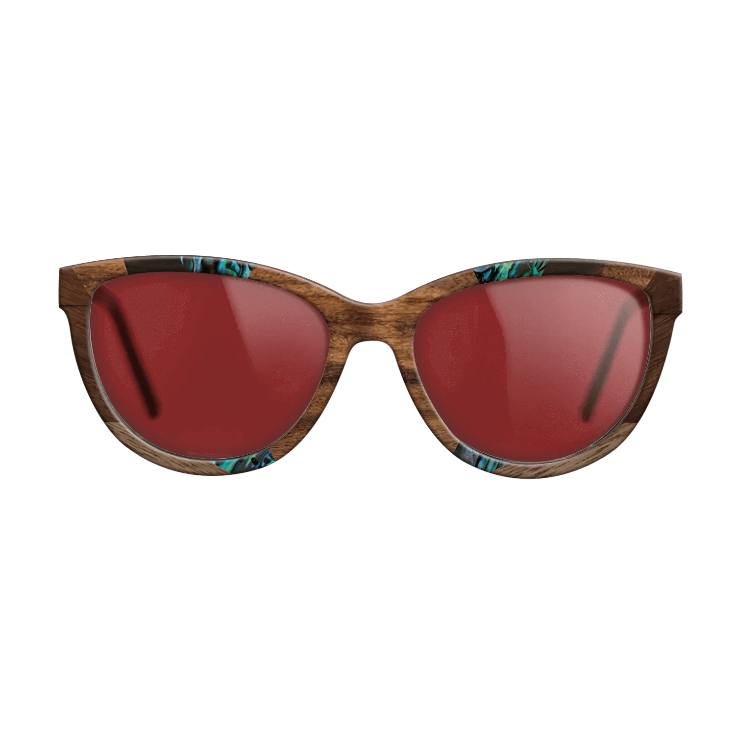 Santos Rosewood Dark,Fumed Oak,Abalone Shell,Ziricote Dark Quartered,Walnut: Straight Grain: Recursive - The Maiden - Cat - 853 - SIRIS wood optic