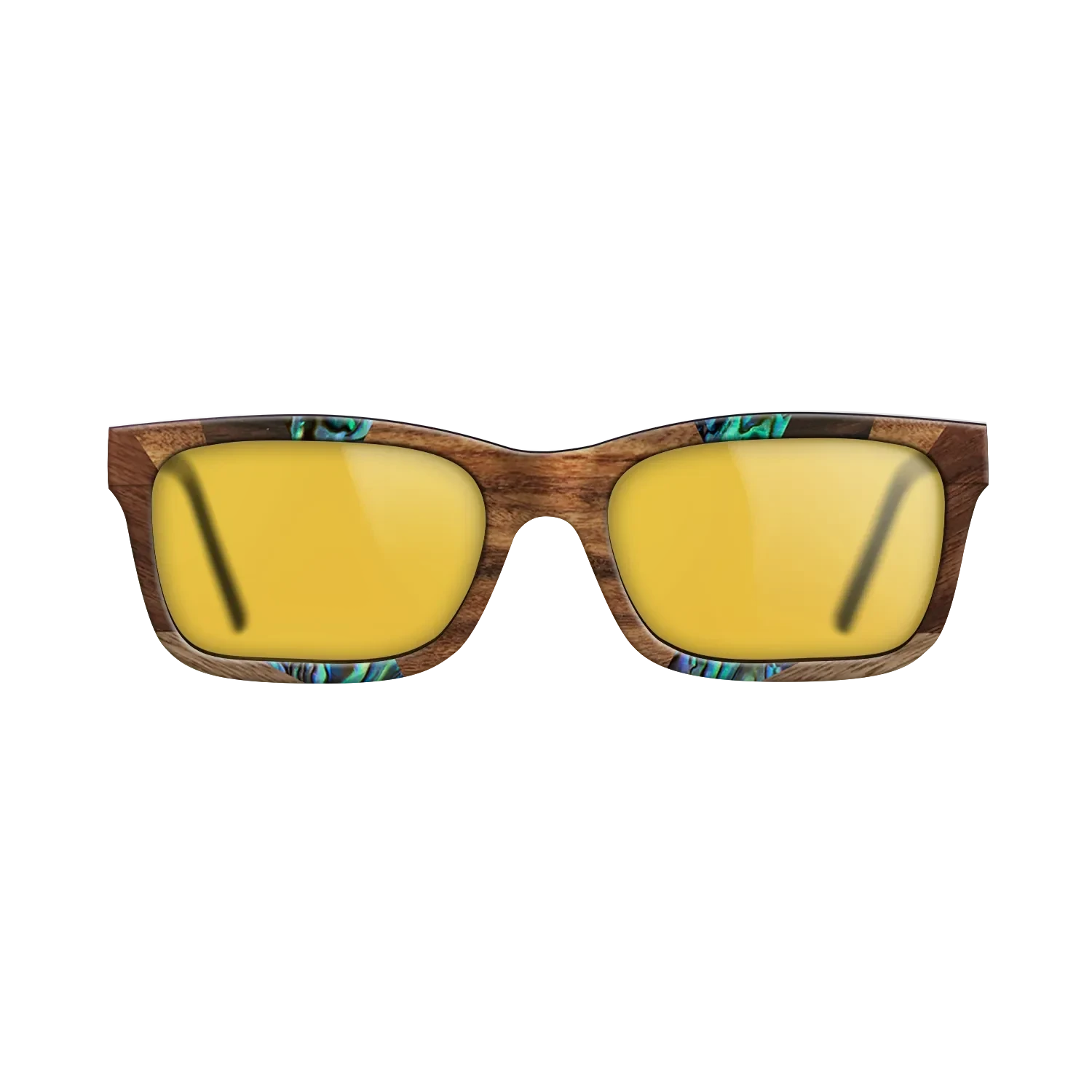 Santos Rosewood Dark,Fumed Oak,Abalone Shell,Ziricote Dark Quartered,Walnut: Straight Grain: Recursive - The Sage - Rectangle - 853 - SIRIS wood optic