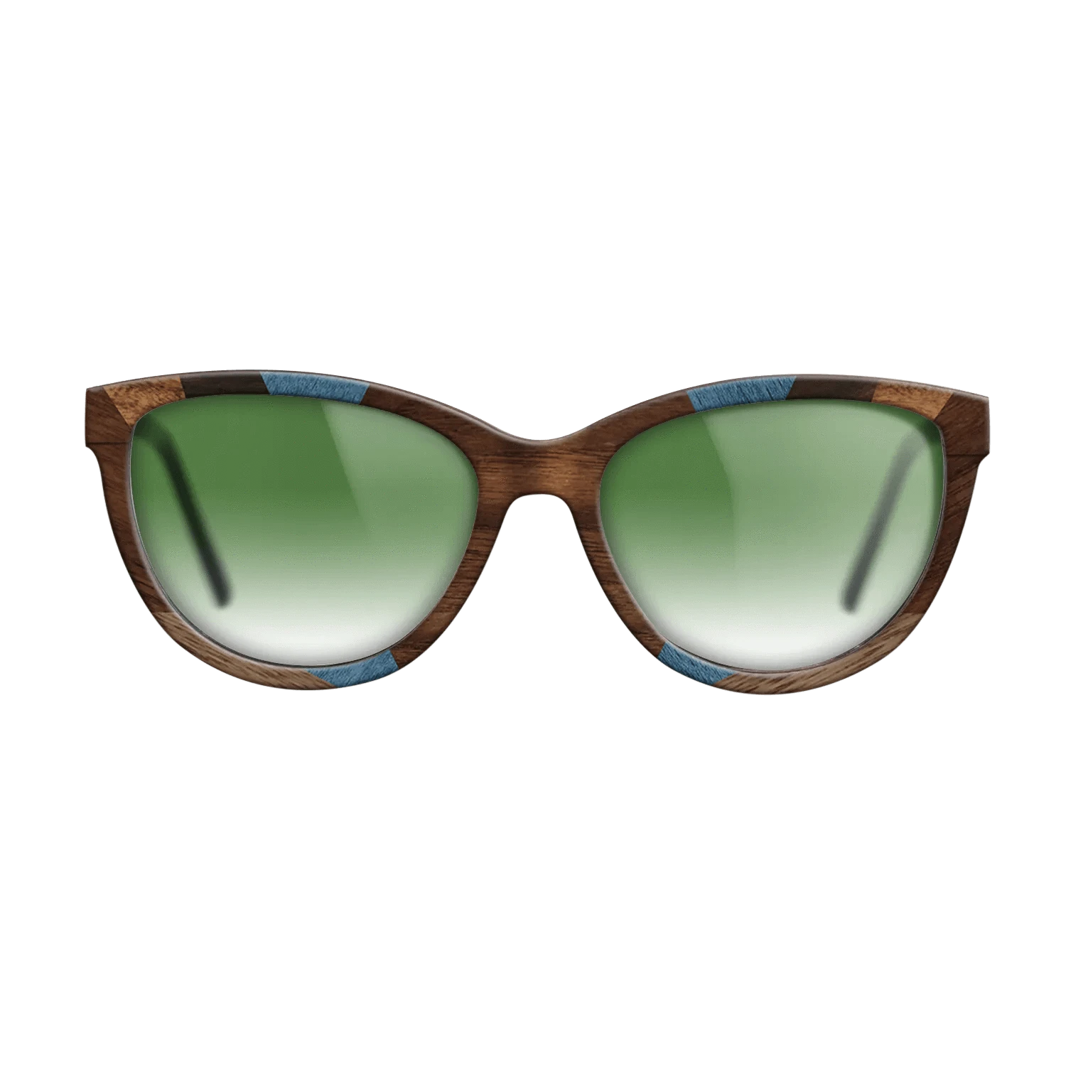 Walnut: Straight Grain,Ziricote Dark Quartered,Poplar Dyed: Blue Denim,Ziricote Light Quartered,Walnut Claro Light,Walnut Claro Dark: Recursive - The Maiden - Cat - 1815 - SIRIS wood optic