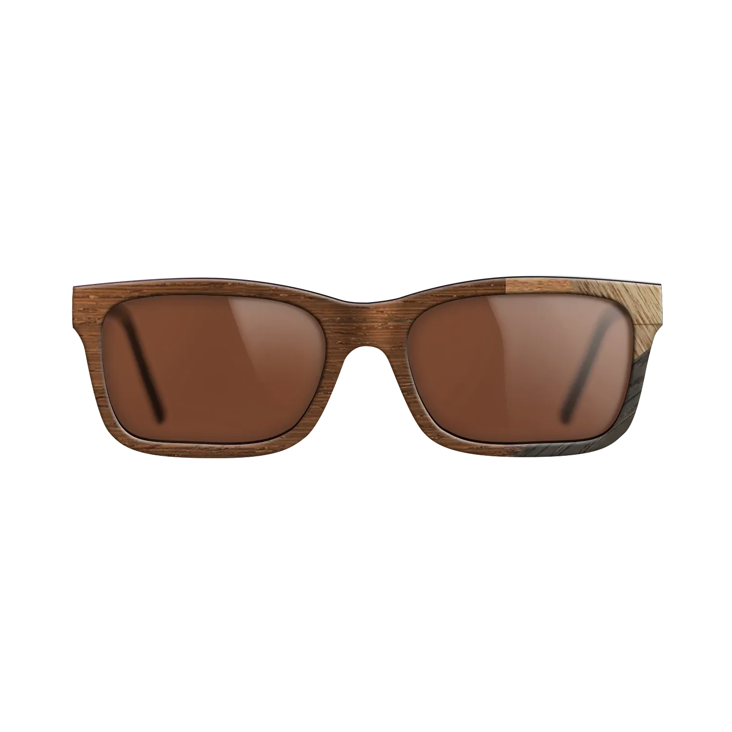Wenge,Walnut: Straight Grain,Fumed Oak,Santos Rosewood Light: Mosaic - The Sage - Rectangle - 1653 - SIRIS wood optic