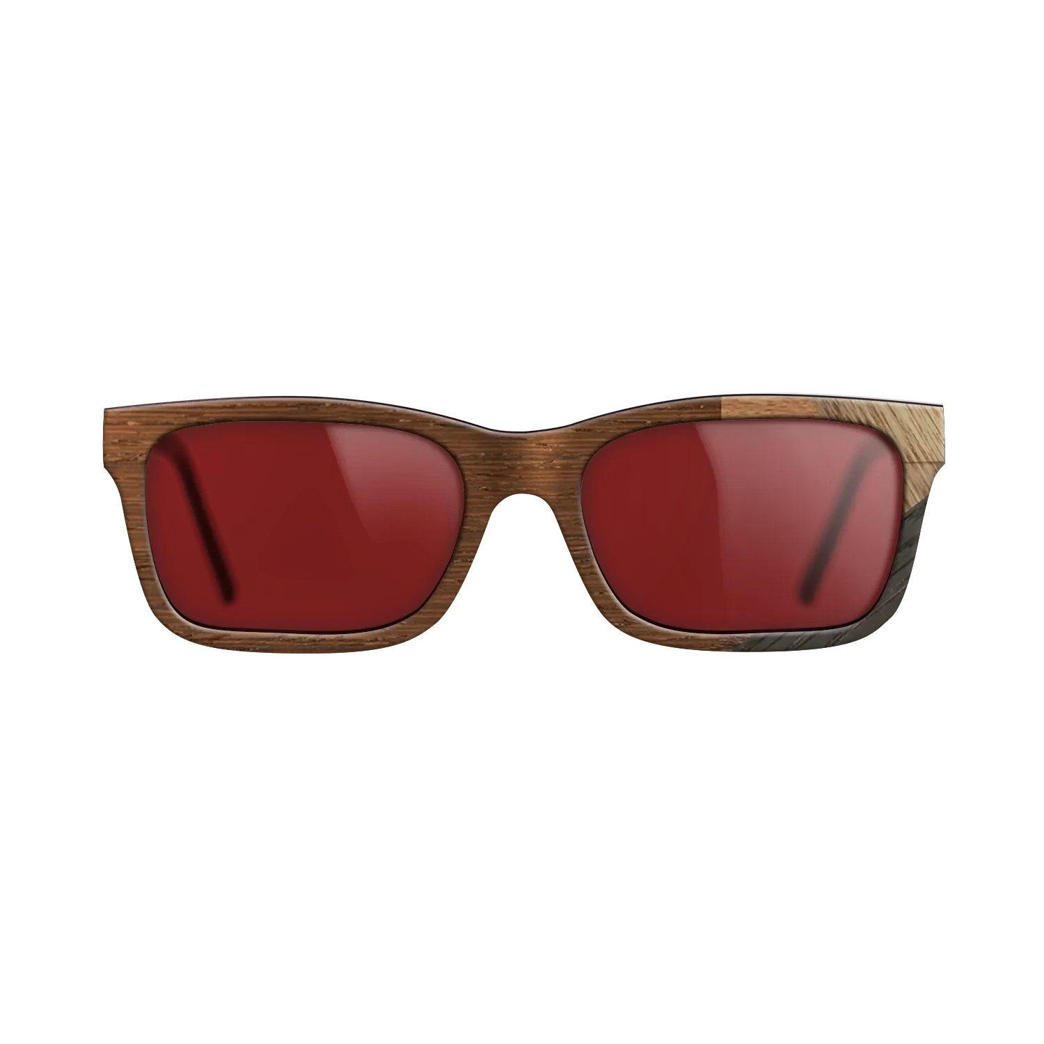 Wenge,Walnut: Straight Grain,Fumed Oak,Santos Rosewood Light: Mosaic - The Sage - Rectangle - 1653 - SIRIS wood optic