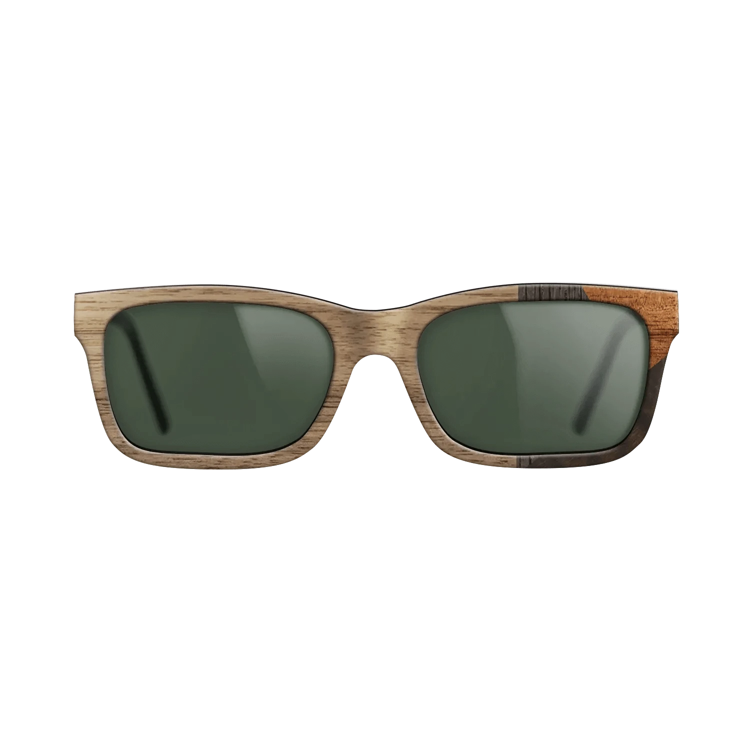 Walnut: Straight Grain,Fumed Oak,Koa,Fumed Eucalyptus: Mosaic - The Sage - Rectangle - 2030 - SIRIS wood optic