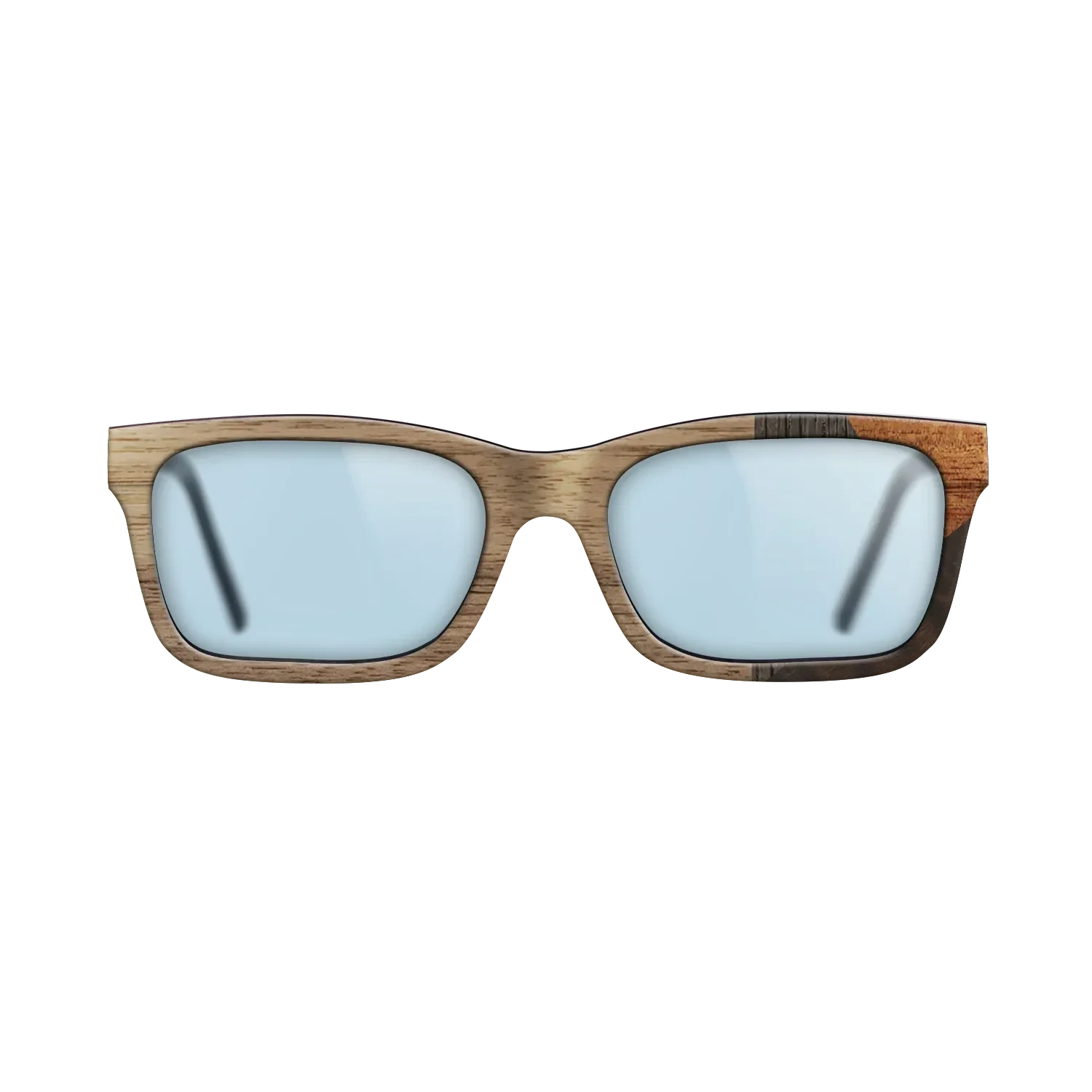 Walnut: Straight Grain,Fumed Oak,Koa,Fumed Eucalyptus: Mosaic - The Sage - Rectangle - 2030 - SIRIS wood optic
