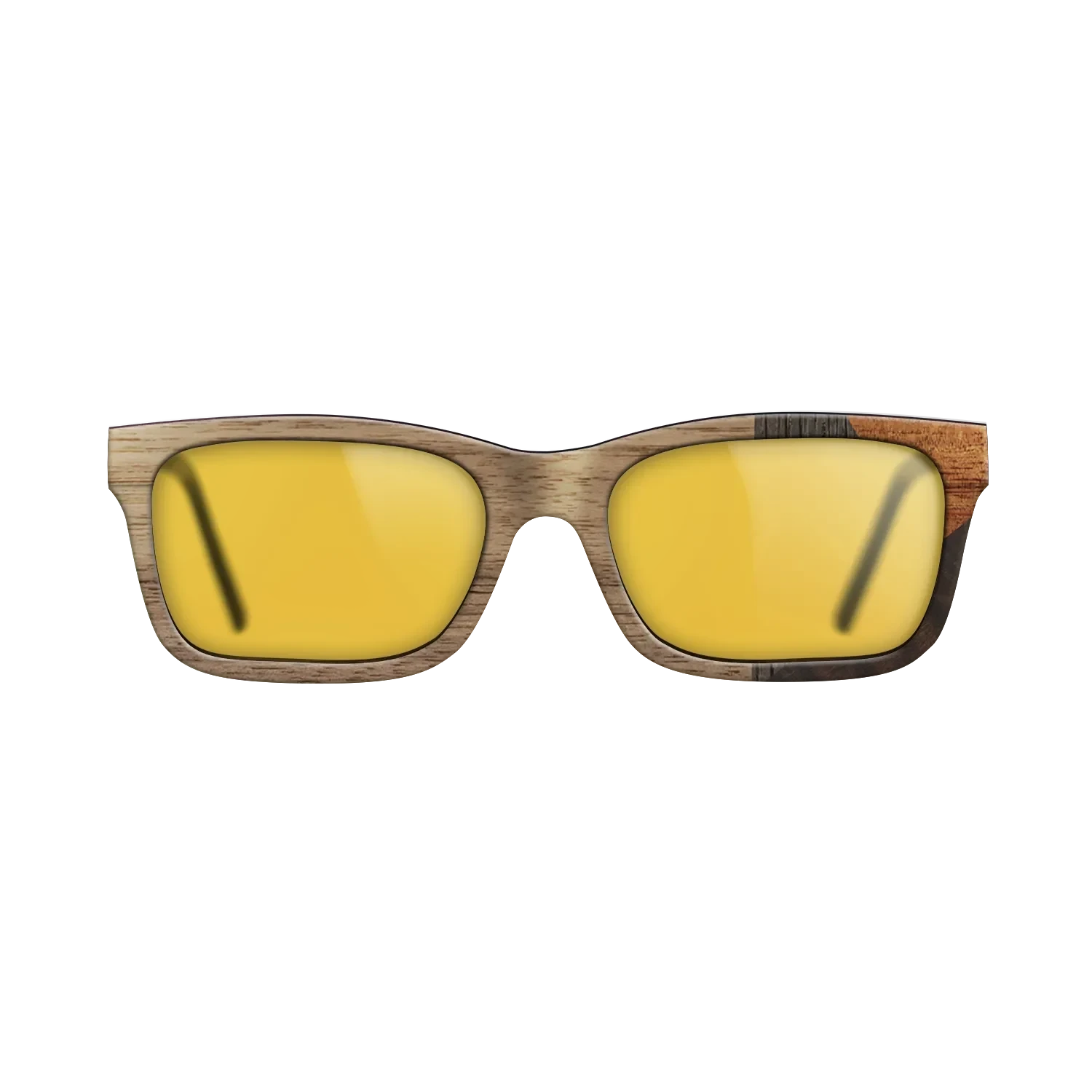 Walnut: Straight Grain,Fumed Oak,Koa,Fumed Eucalyptus: Mosaic - The Sage - Rectangle - 2030 - SIRIS wood optic