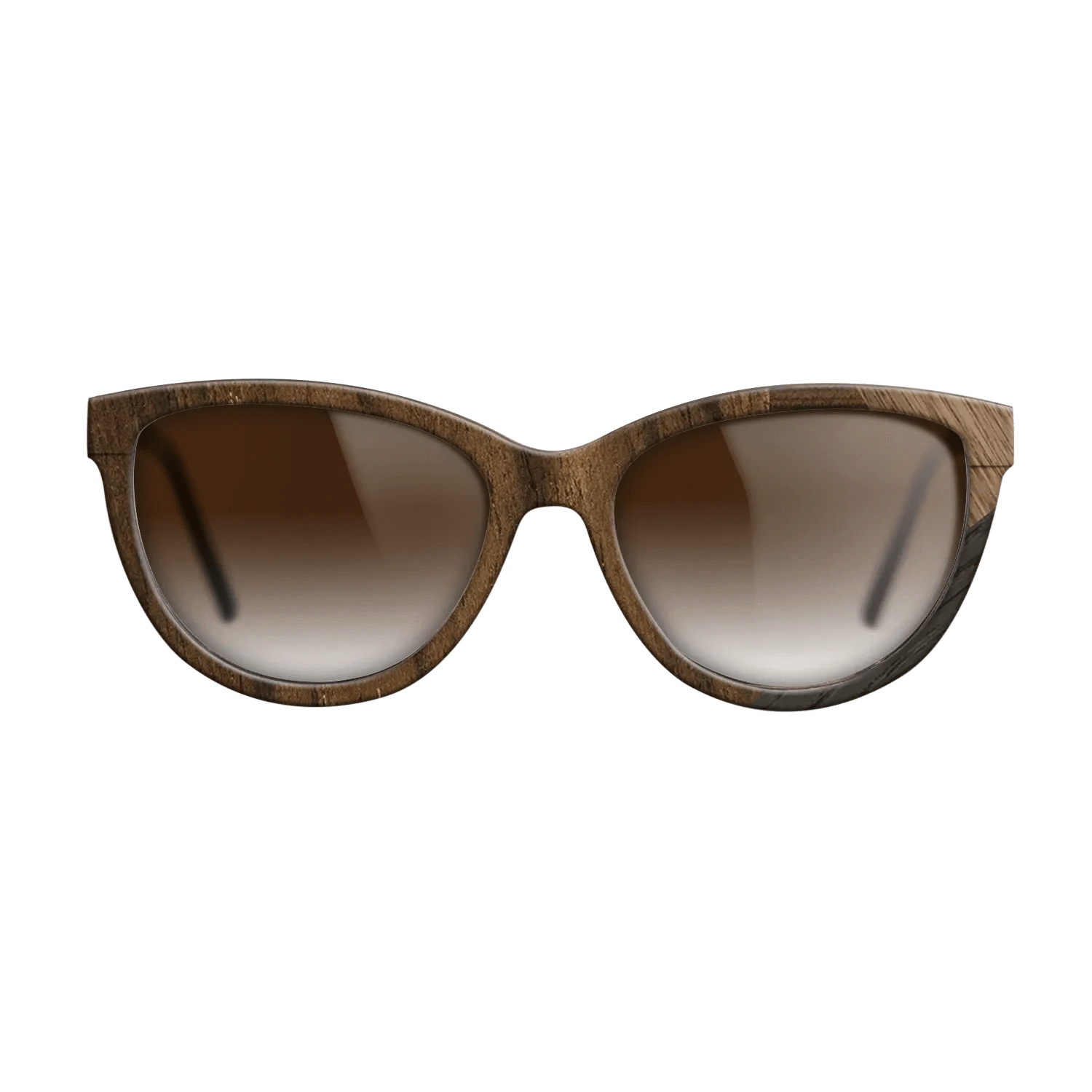 Walnut: Straight Grain,Ziricote Light Quartered,Santos Rosewood Dark: Mosaic - The Maiden - Cat - 1300 - SIRIS wood optic