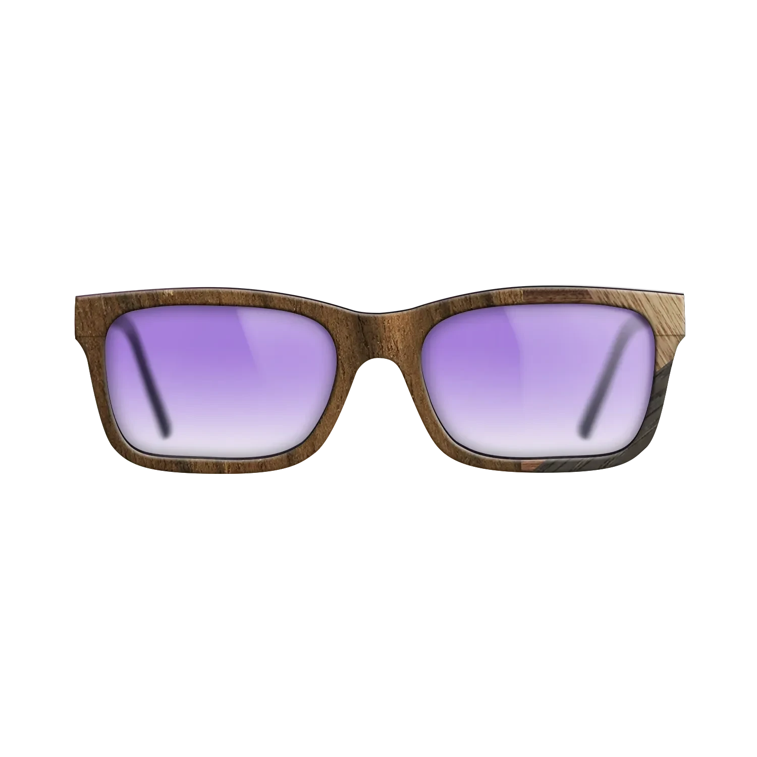Walnut: Straight Grain,Ziricote Light Quartered,Santos Rosewood Dark: Mosaic - The Sage - Rectangle - 1300 - SIRIS wood optic